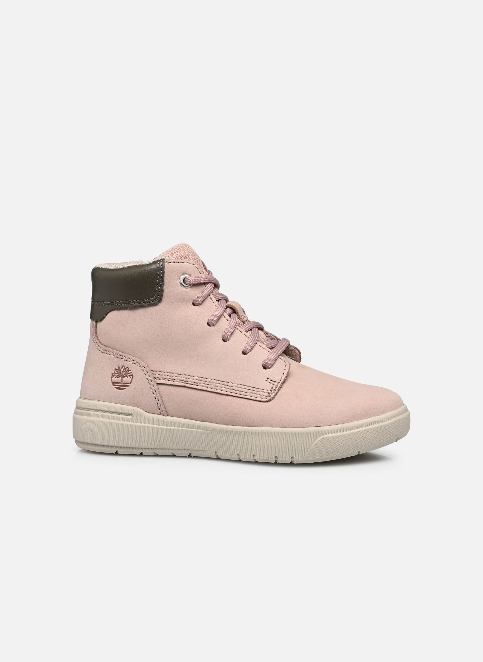 Niedrige Sneaker Seneca Bay 6In Side Zip mädchen rosa Timberland Niedrige Sneaker Seneca Bay 6In Side Zip mädchen rosa LIGHT PINK NUBUCK