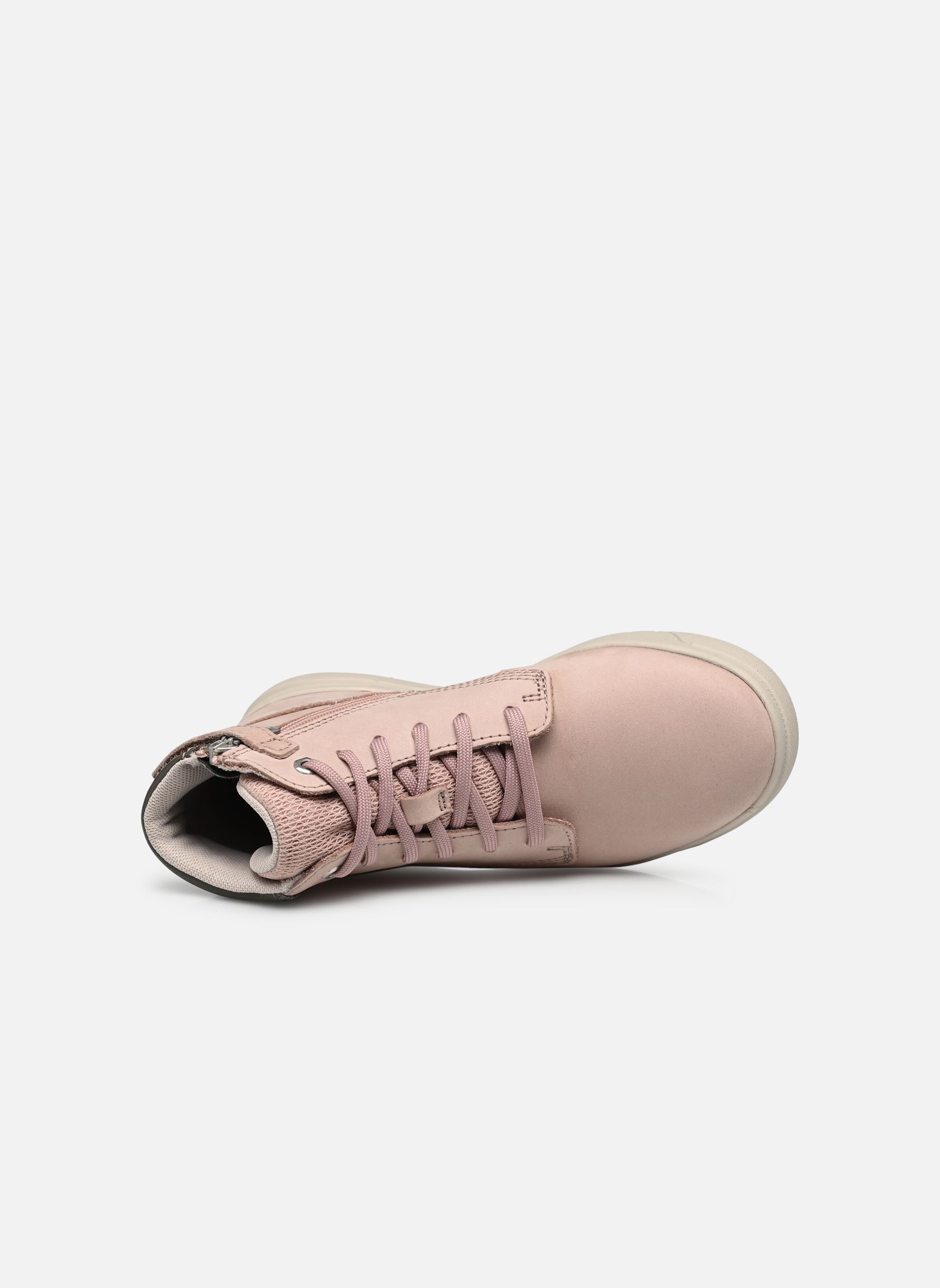 Niedrige Sneaker Seneca Bay 6In Side Zip mädchen rosa Timberland Niedrige Sneaker Seneca Bay 6In Side Zip mädchen rosa LIGHT PINK NUBUCK