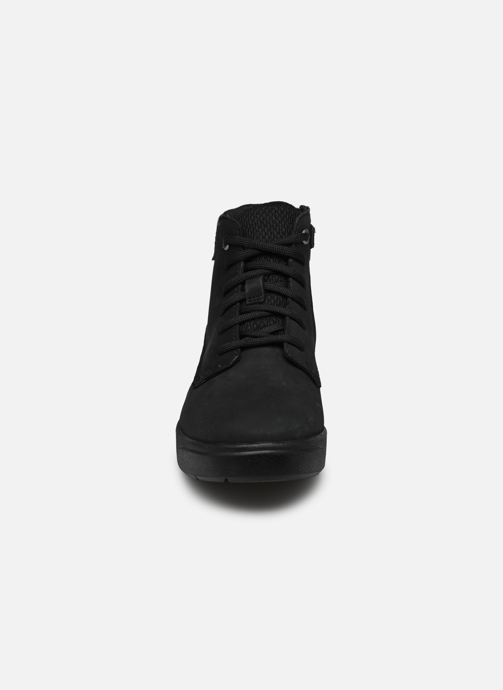 Niedrige Sneaker Seneca Bay 6In Side Zip schwarz Timberland Niedrige Sneaker Seneca Bay 6In Side Zip schwarz BLACK NUBUCK