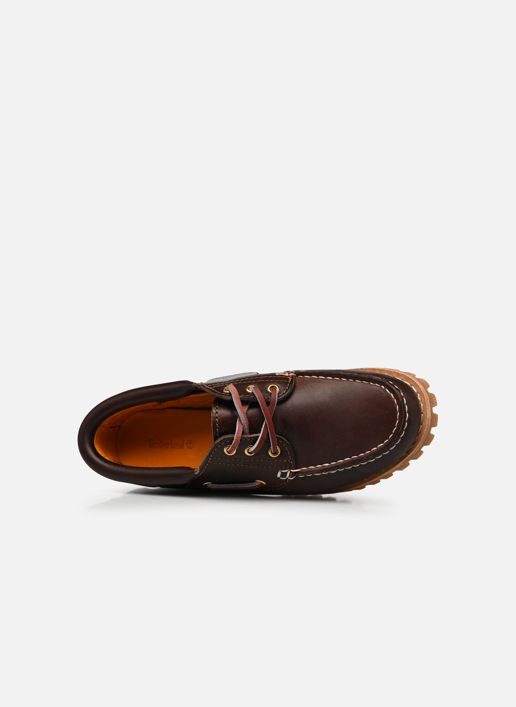 Scarpe da barca Heritage Noreen 3 Eye donna marrone Timberland Scarpe da barca Heritage Noreen 3 Eye donna marrone MD BROWN FULL GRAIN