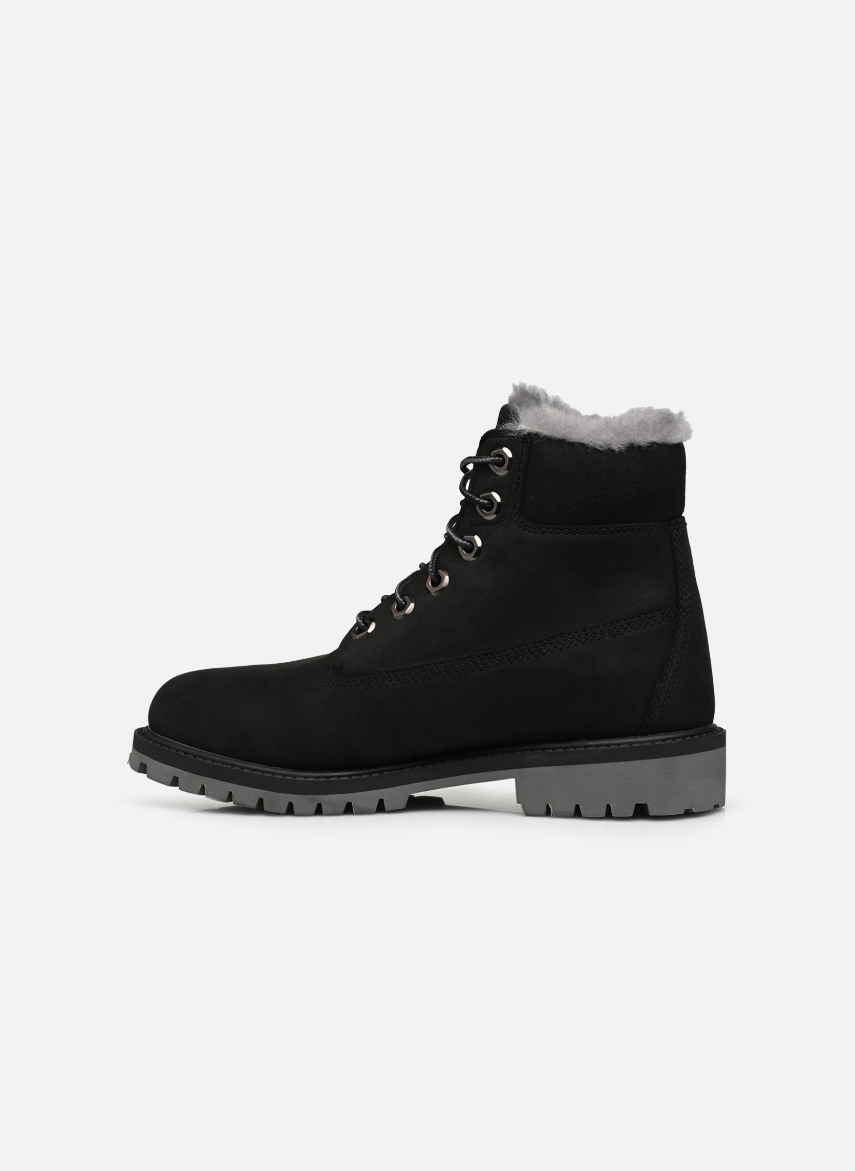 Bottes 6 In PrmWPShearling Lined noir Timberland Bottes 6 In PrmWPShearling Lined noir BLACK NUBUCK