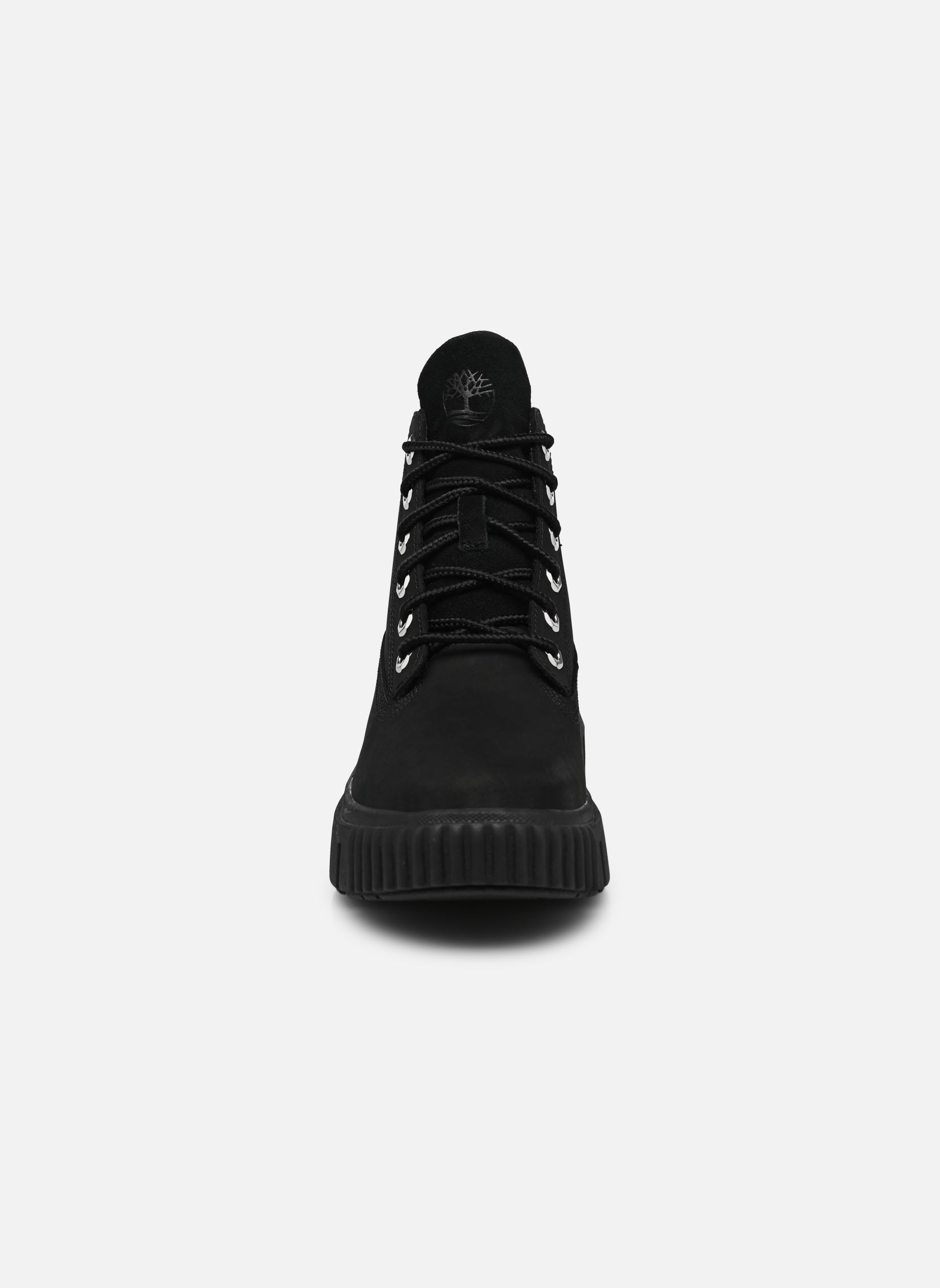 Botines con cordones Greyfield Leather Boot mujer negro Timberland Botines con cordones Greyfield Leather Boot mujer negro BLACK NUBUCK