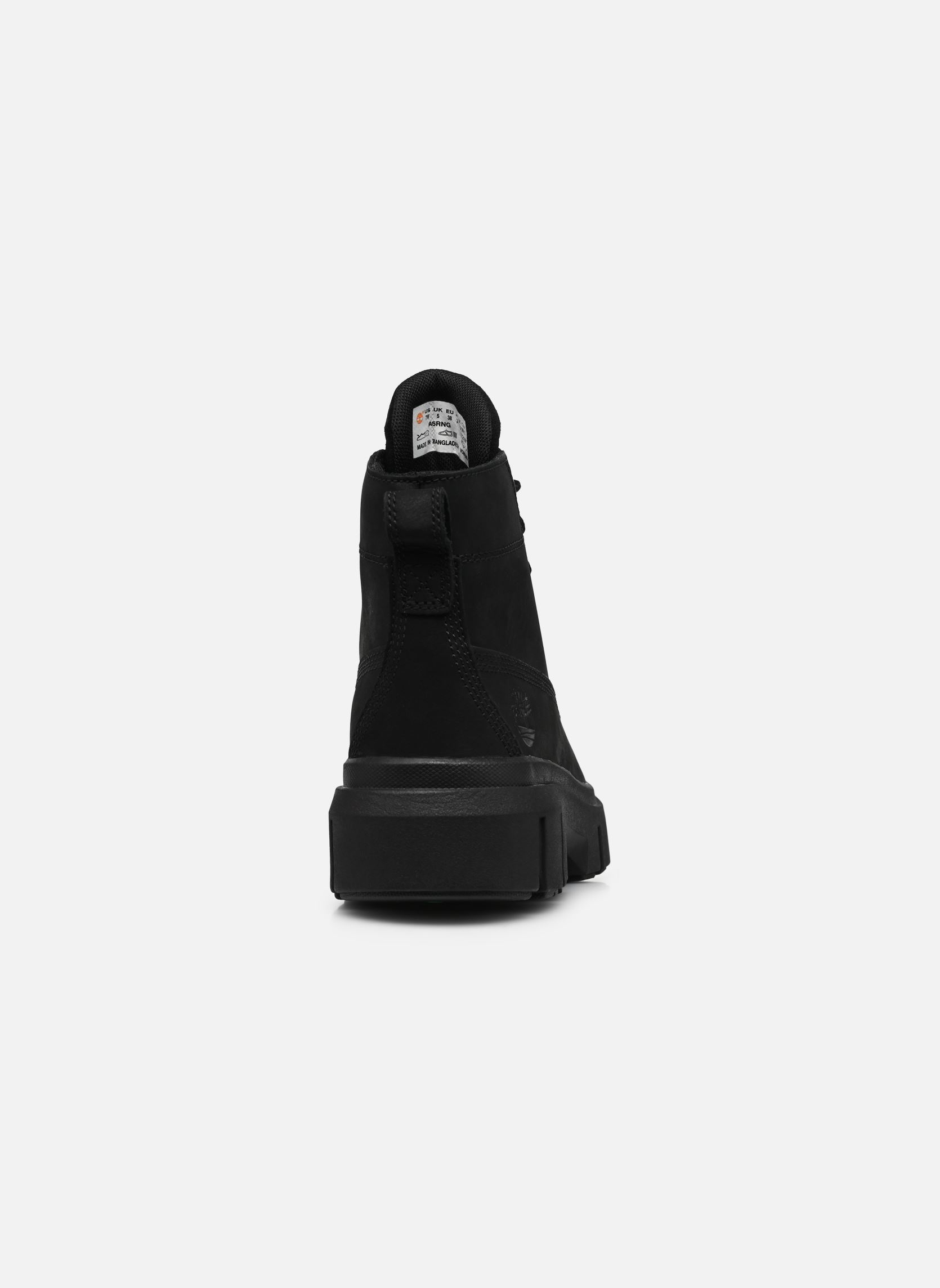 Botines con cordones Greyfield Leather Boot mujer negro Timberland Botines con cordones Greyfield Leather Boot mujer negro BLACK NUBUCK