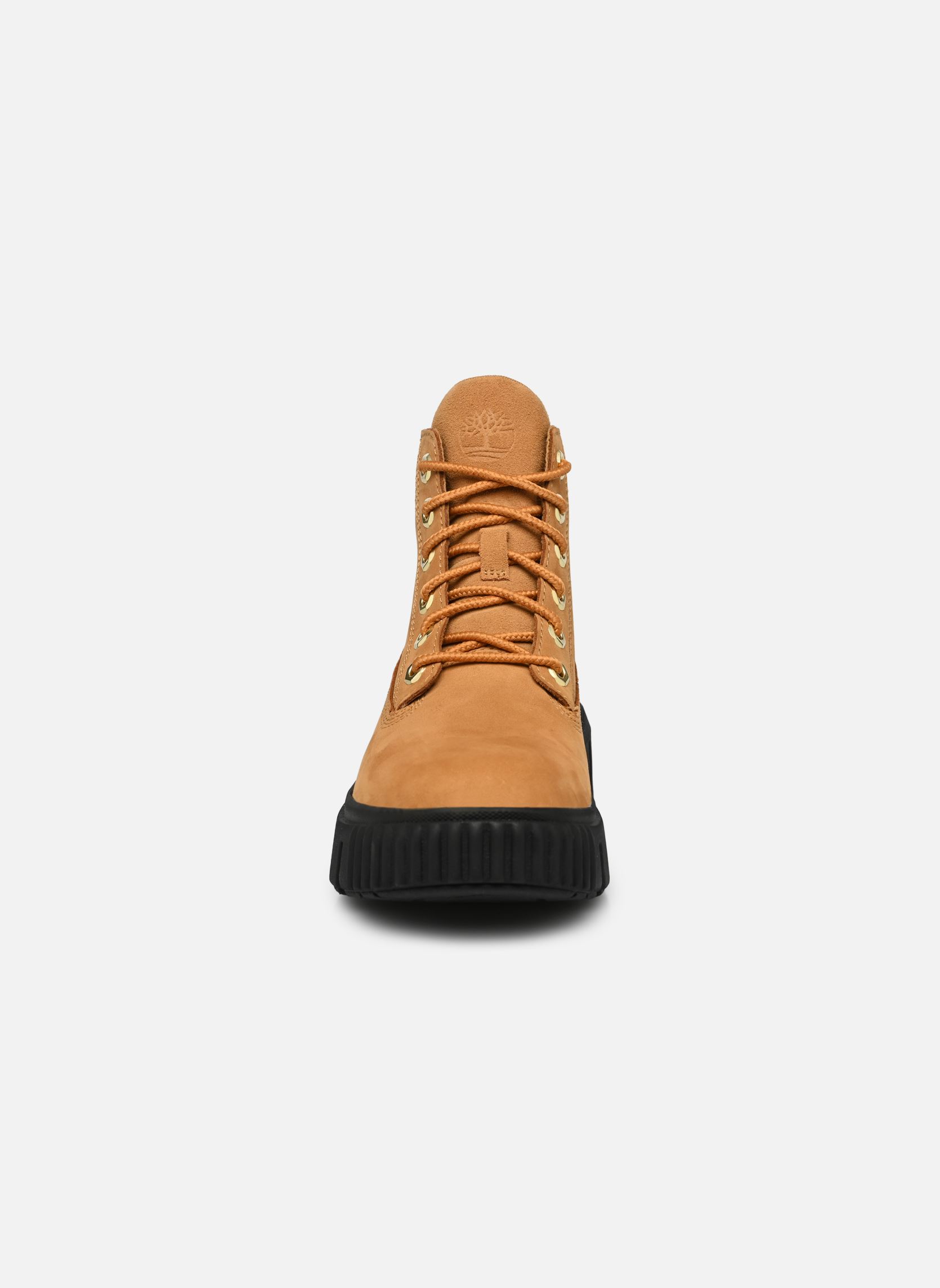 Bottines à lacets Greyfield Leather Boot femme jaune Timberland Bottines à lacets Greyfield Leather Boot femme jaune WHEAT NUBUCK