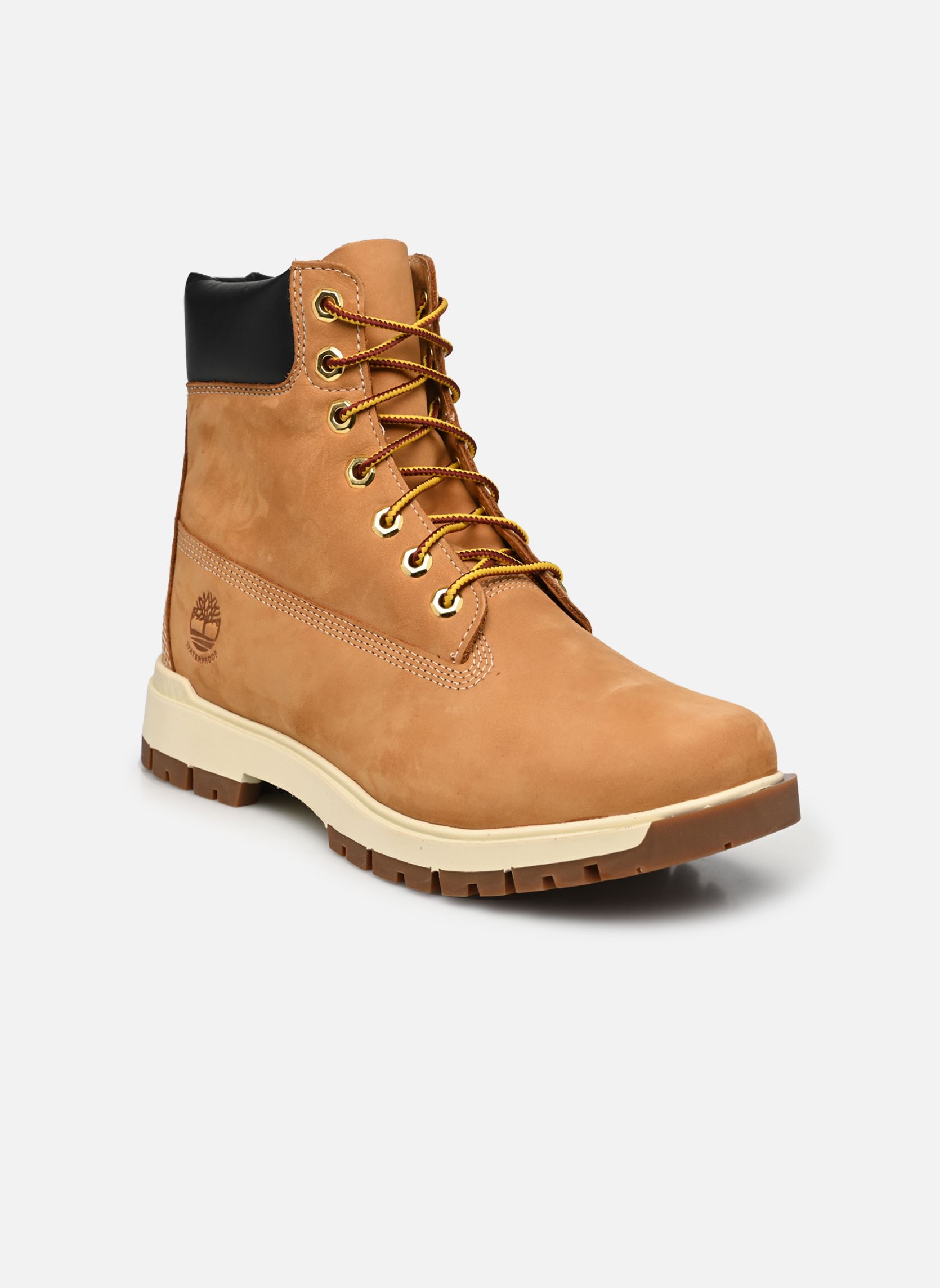 Stivaletti con lacci Tree Vault 6 Inch Boot WP uomo giallo Timberland Stivaletti con lacci Tree Vault 6 Inch Boot WP uomo giallo WHEAT NUBUCK
