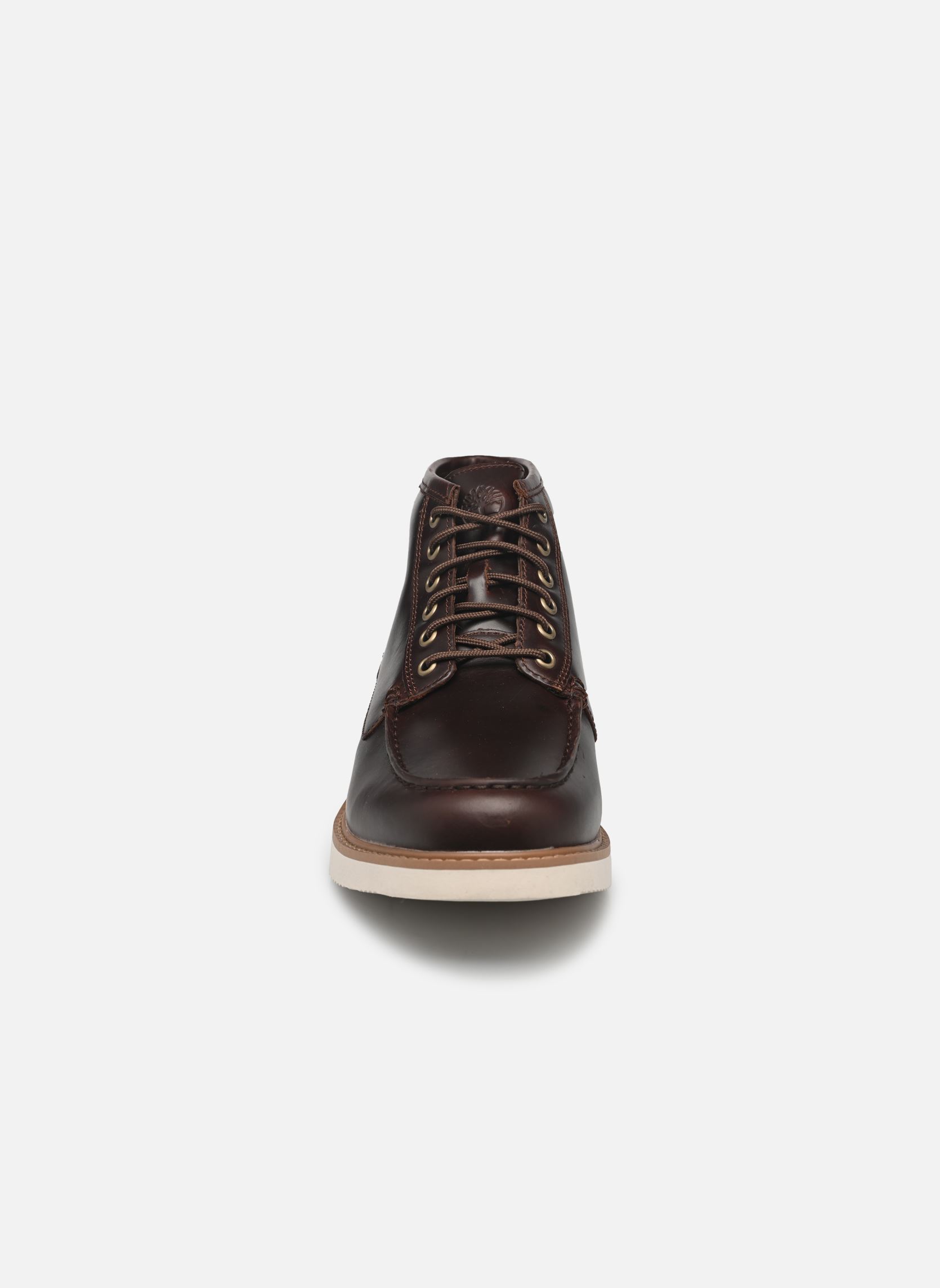 Bottines à lacets Newmarket II Boat Chukka homme marron Timberland Bottines à lacets Newmarket II Boat Chukka homme marron MEDIUM BROWN FULL GRAIN