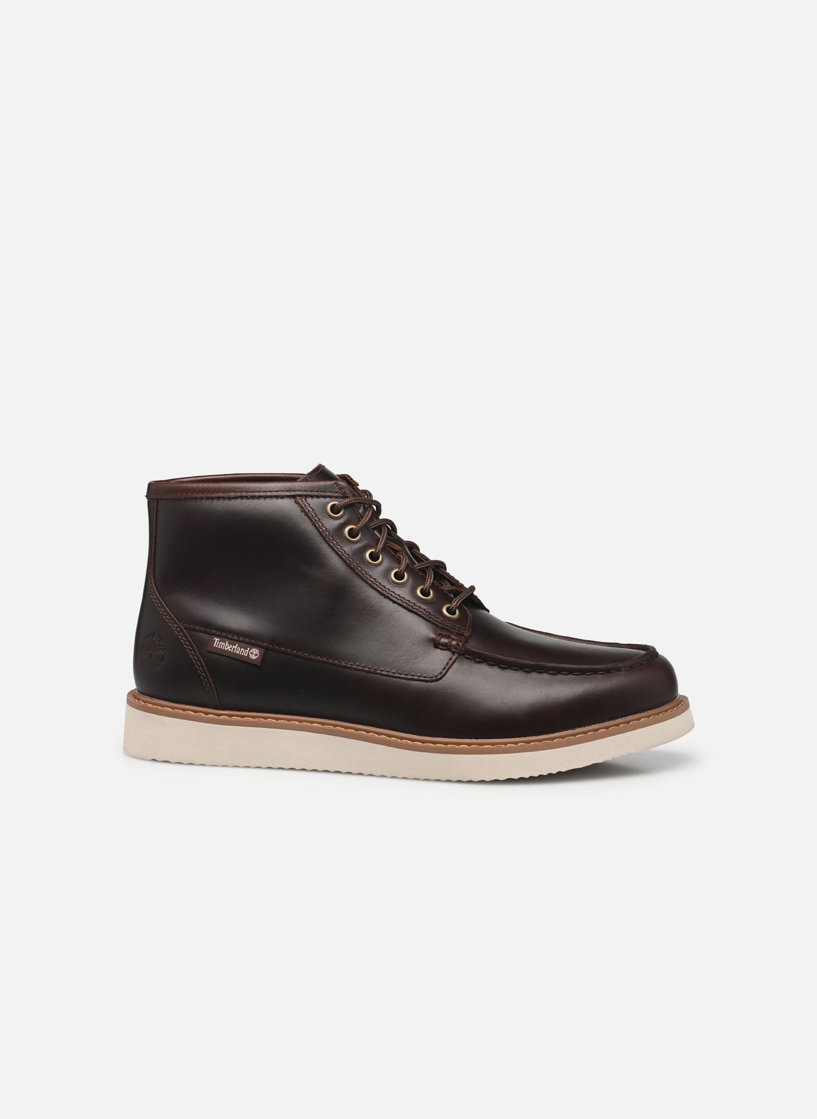 Bottines à lacets Newmarket II Boat Chukka homme marron Timberland Bottines à lacets Newmarket II Boat Chukka homme marron MEDIUM BROWN FULL GRAIN