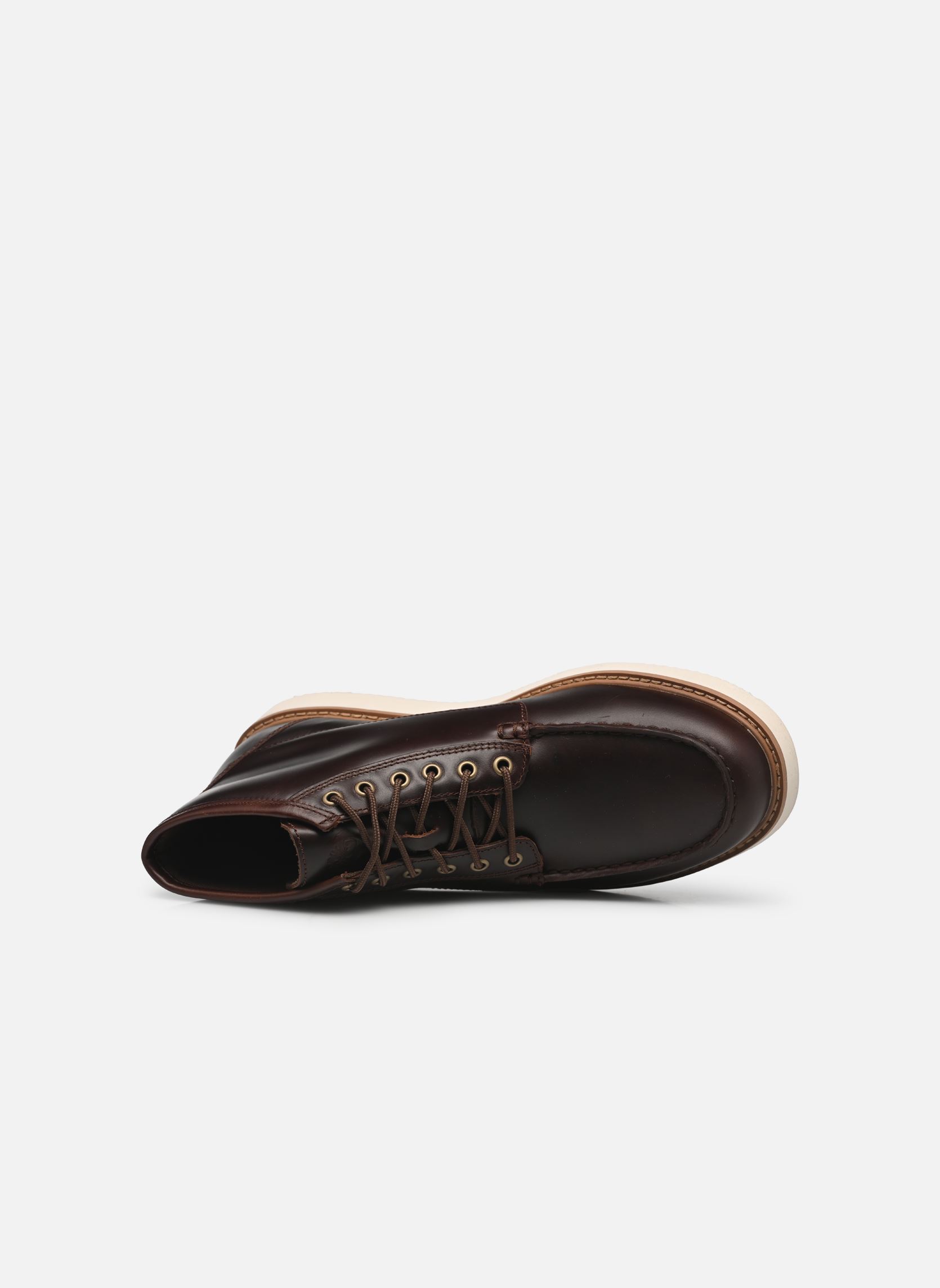 Bottines à lacets Newmarket II Boat Chukka homme marron Timberland Bottines à lacets Newmarket II Boat Chukka homme marron MEDIUM BROWN FULL GRAIN