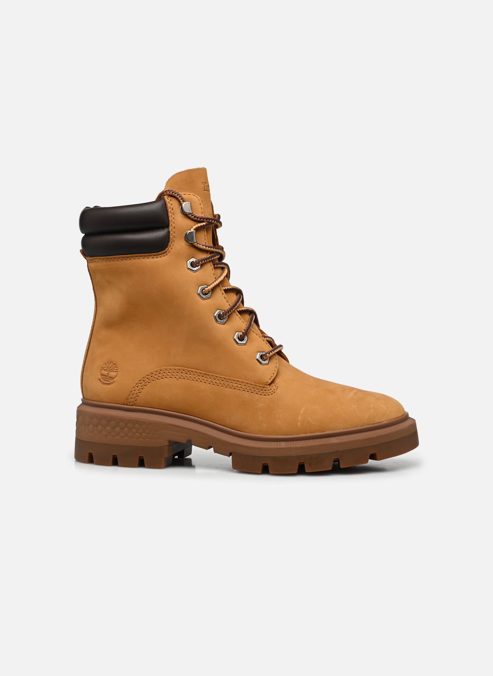 Veterlaarsjes Cortina Valley 6in BT WP dames geel Timberland Veterlaarsjes Cortina Valley 6in BT WP dames geel Wheat Nubuck