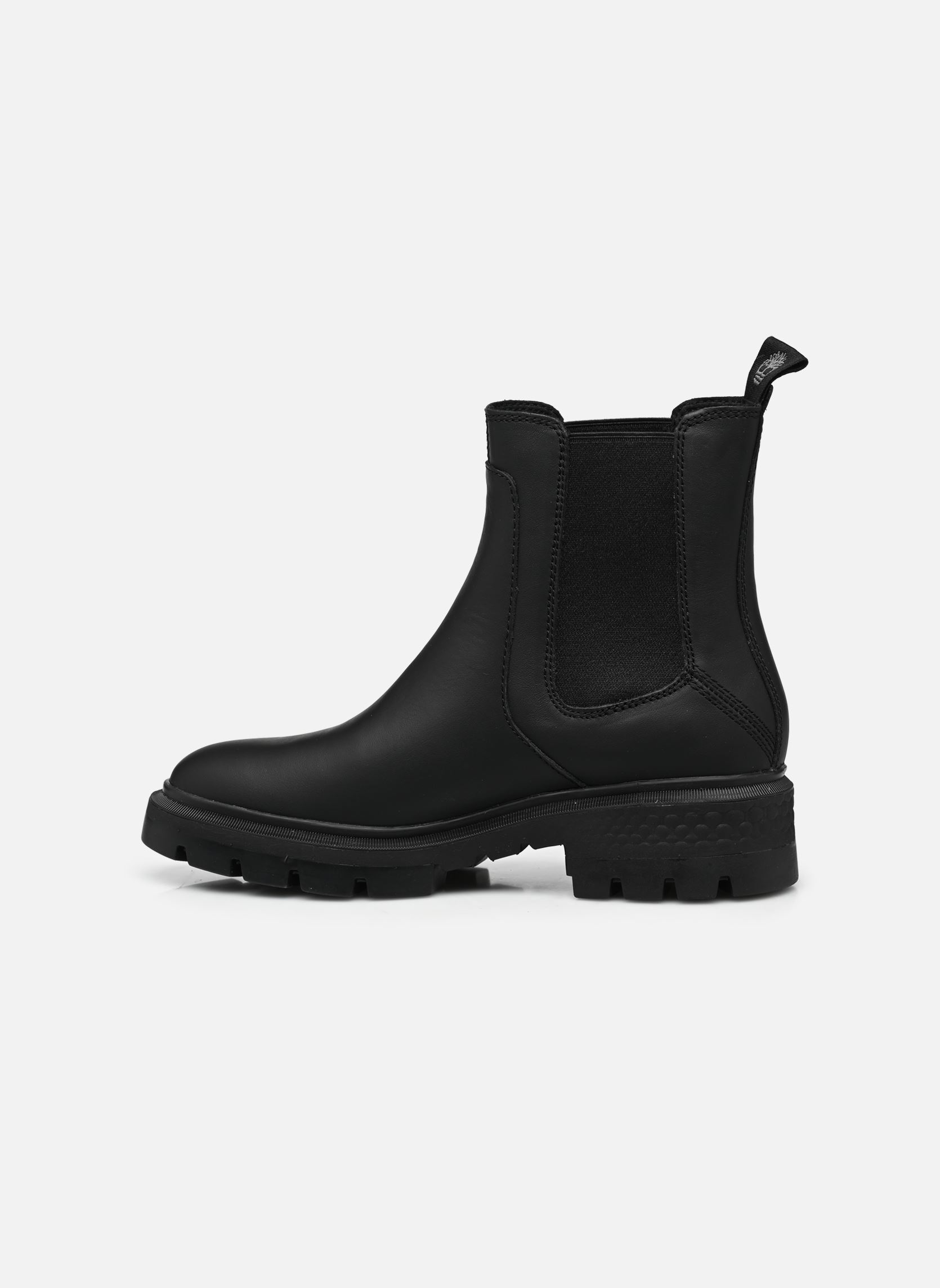 Niedrige Ankle Boots Cortina Valley Chelsea damen schwarz Timberland Niedrige Ankle Boots Cortina Valley Chelsea damen schwarz BLACK FULL GRAIN