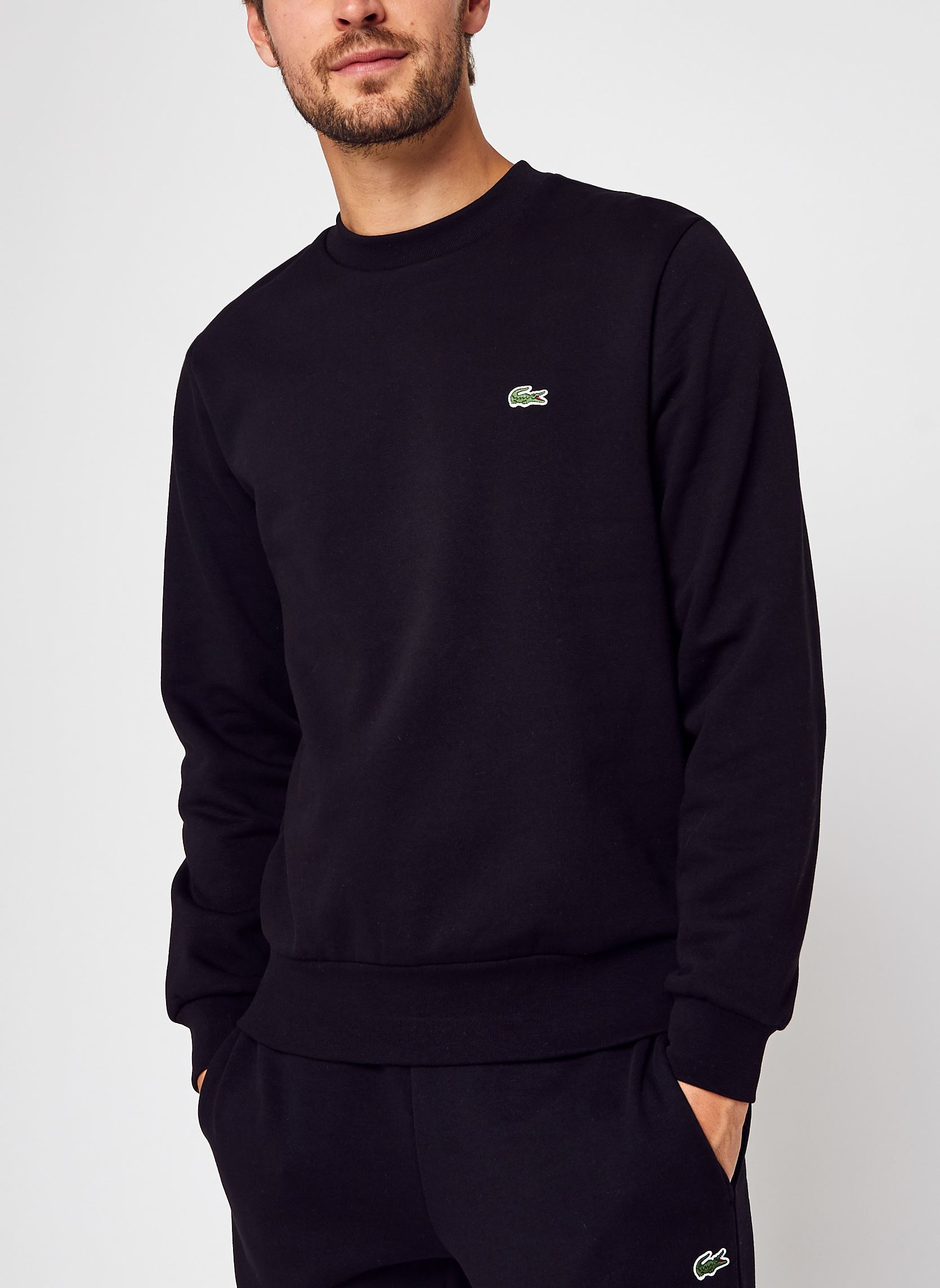 Sweats Sweatshirt homme Lacoste homme noir Lacoste Sweats Sweatshirt homme Lacoste homme noir NOIR