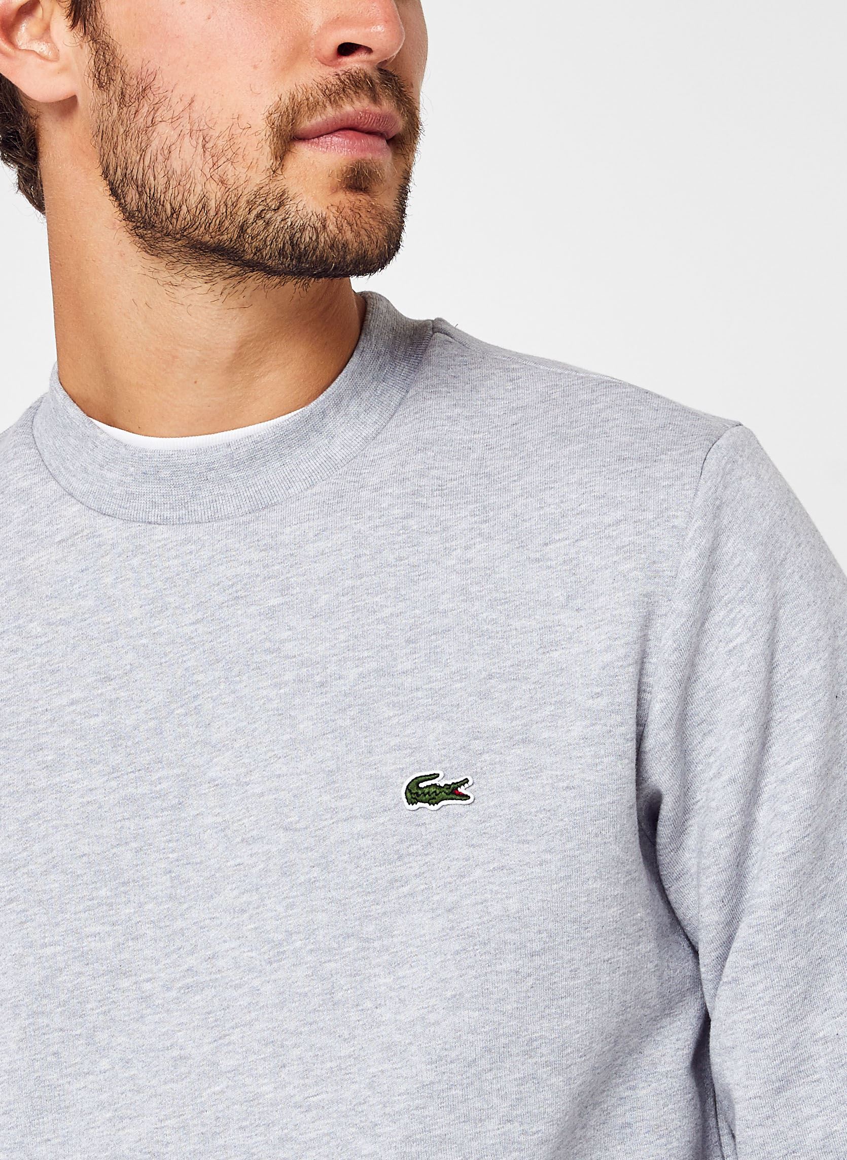 Sudaderas Sweatshirt homme Lacoste hombre gris Lacoste Sudaderas Sweatshirt homme Lacoste hombre gris CCA ARGENT CHINE