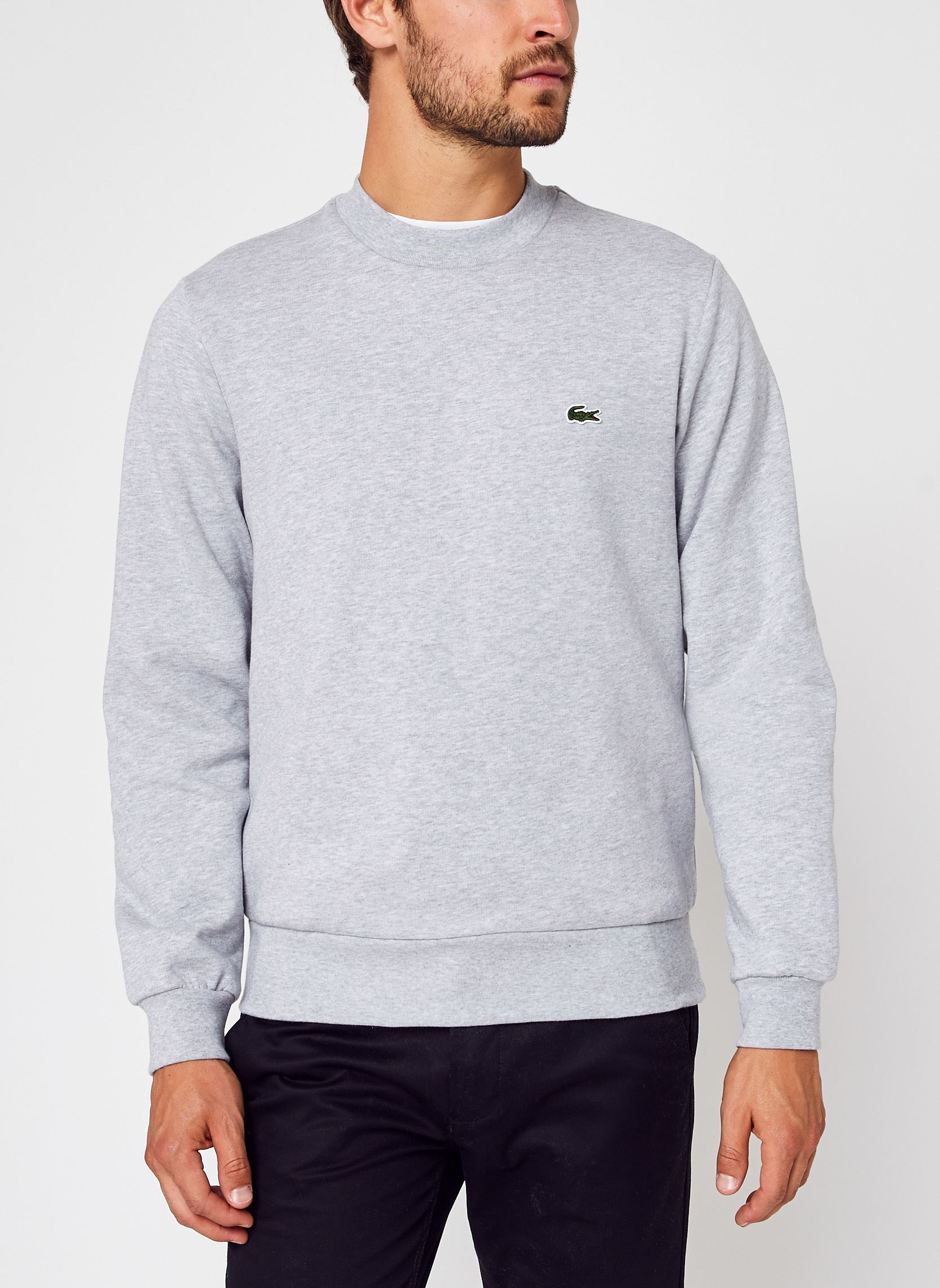 Sudaderas Sweatshirt homme Lacoste hombre gris Lacoste Sudaderas Sweatshirt homme Lacoste hombre gris CCA ARGENT CHINE