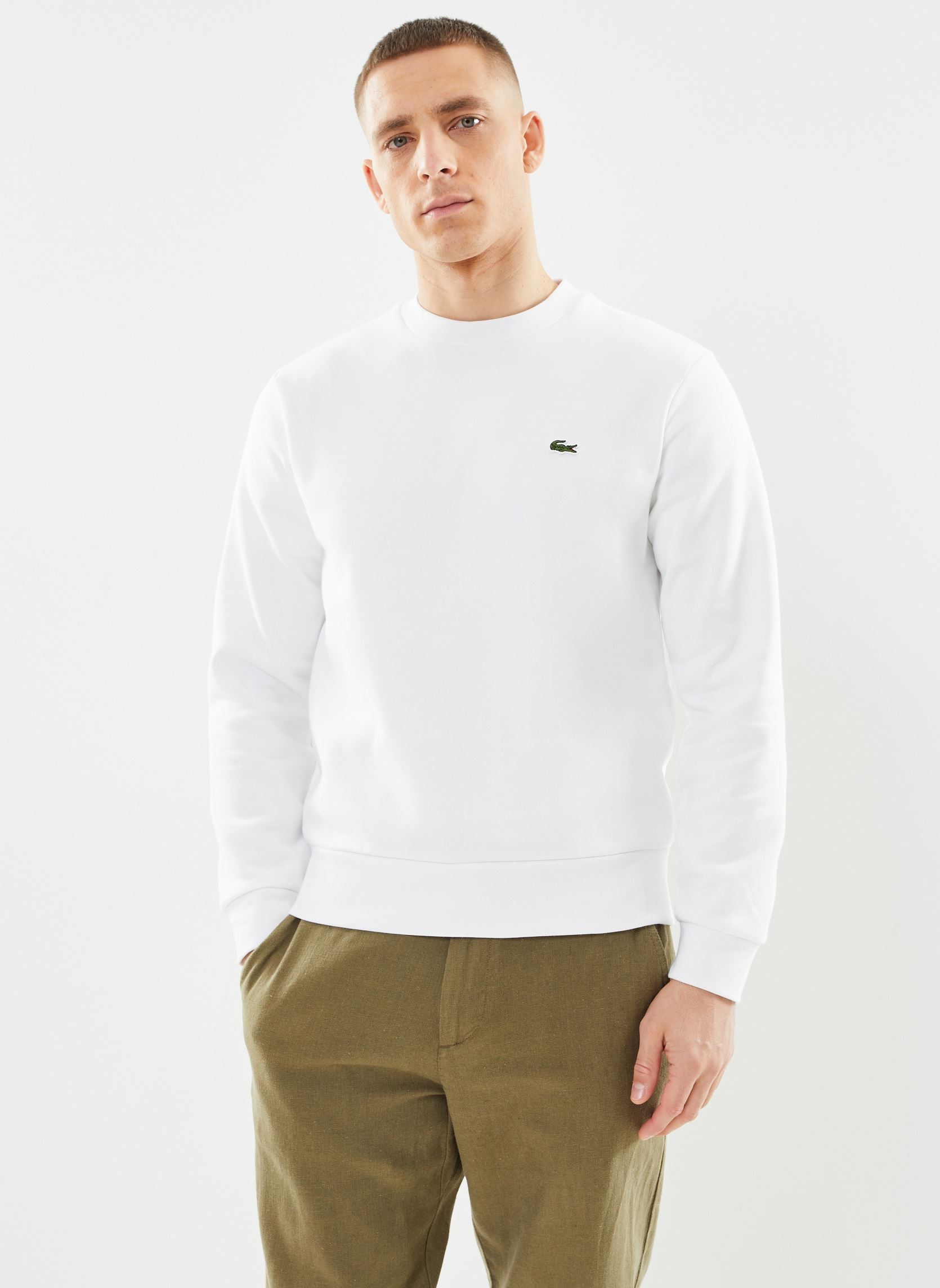 Sweats Sweatshirt homme Lacoste homme blanc Lacoste Sweats Sweatshirt homme Lacoste homme blanc BLANC