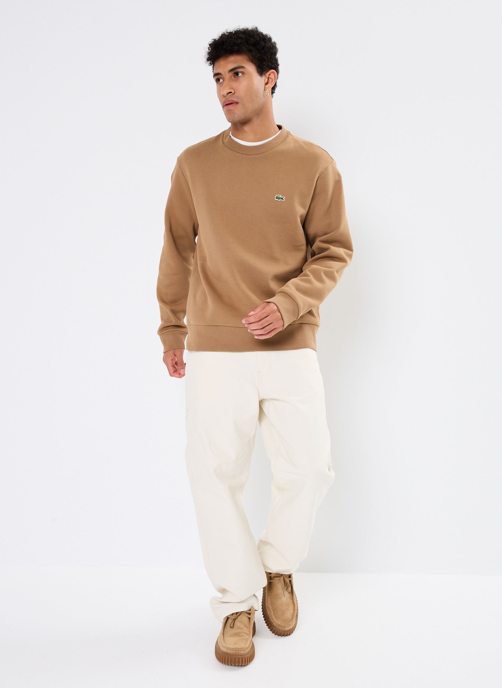 Sweats Sweatshirt homme Lacoste homme marron Lacoste Sweats Sweatshirt homme Lacoste homme marron COOKIE
