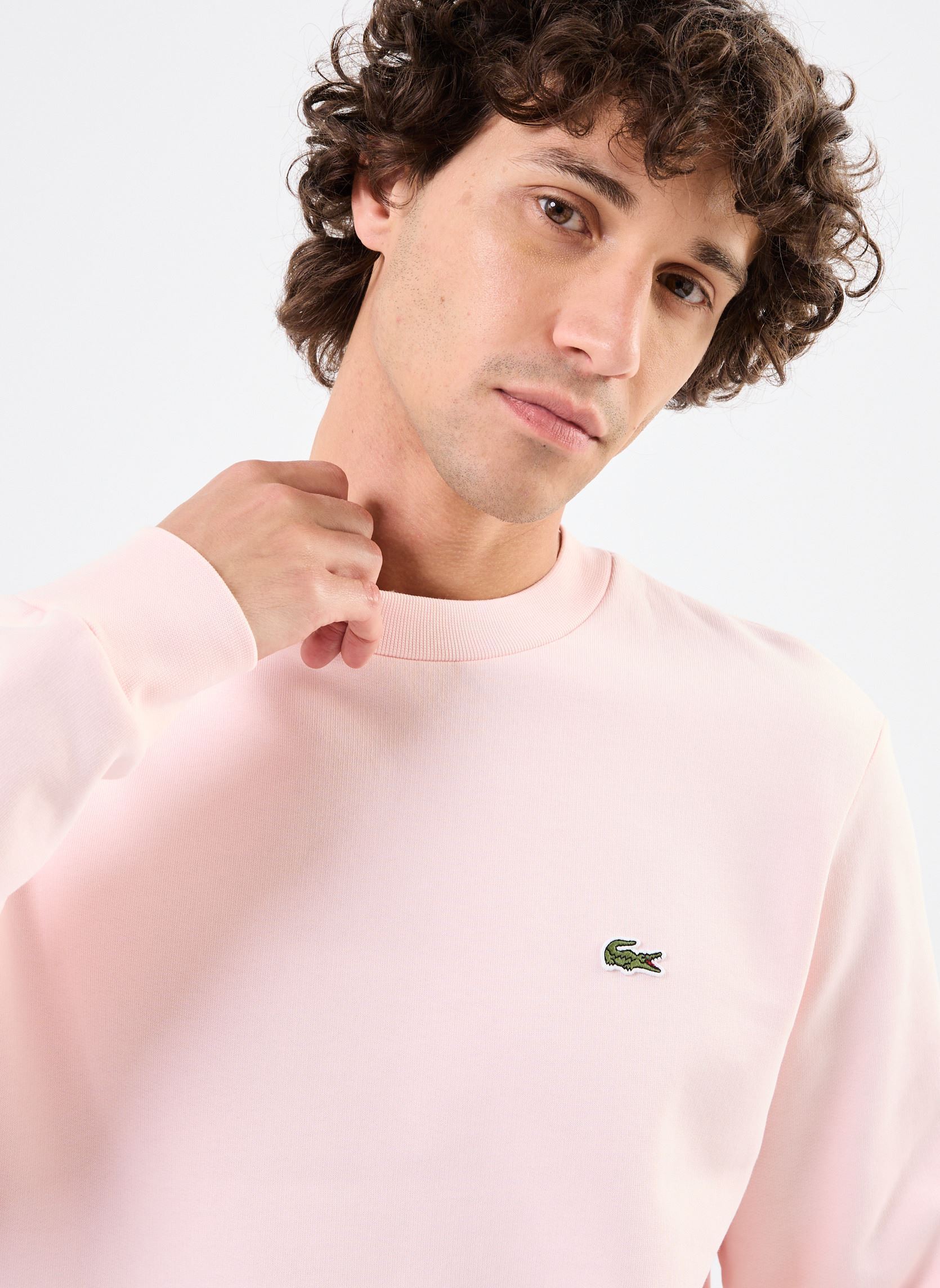 Sweats Sweatshirt homme Lacoste homme rose Lacoste Sweats Sweatshirt homme Lacoste homme rose FLAMANT