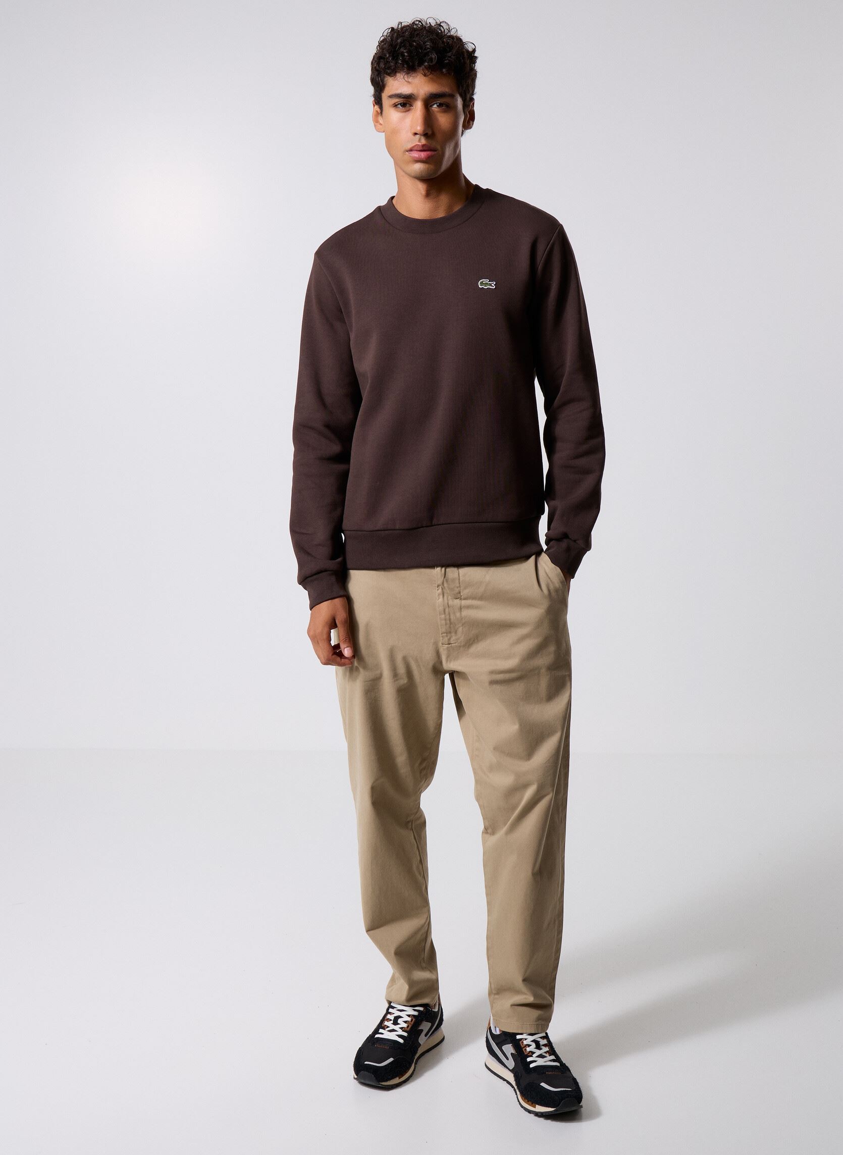 Sweats Sweatshirt homme Lacoste homme marron Lacoste Sweats Sweatshirt homme Lacoste homme marron PORTO