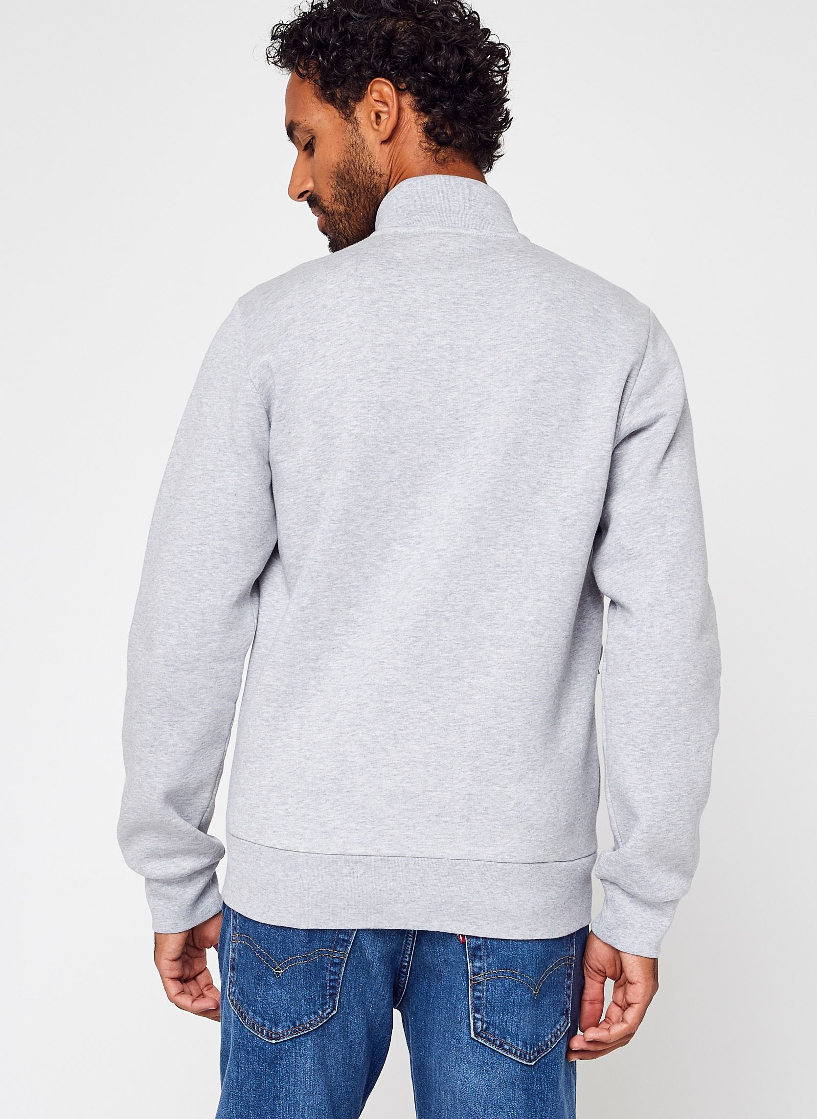 Sweaters met rits Sweatshirt zippé homme regular fit heren grijs Lacoste Sweaters met rits Sweatshirt zippé homme regular fit heren grijs CCA ARGENT CHINE