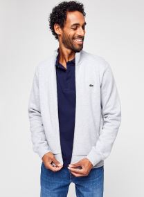Sweaters met rits Sweatshirt zippé homme regular fit heren grijs