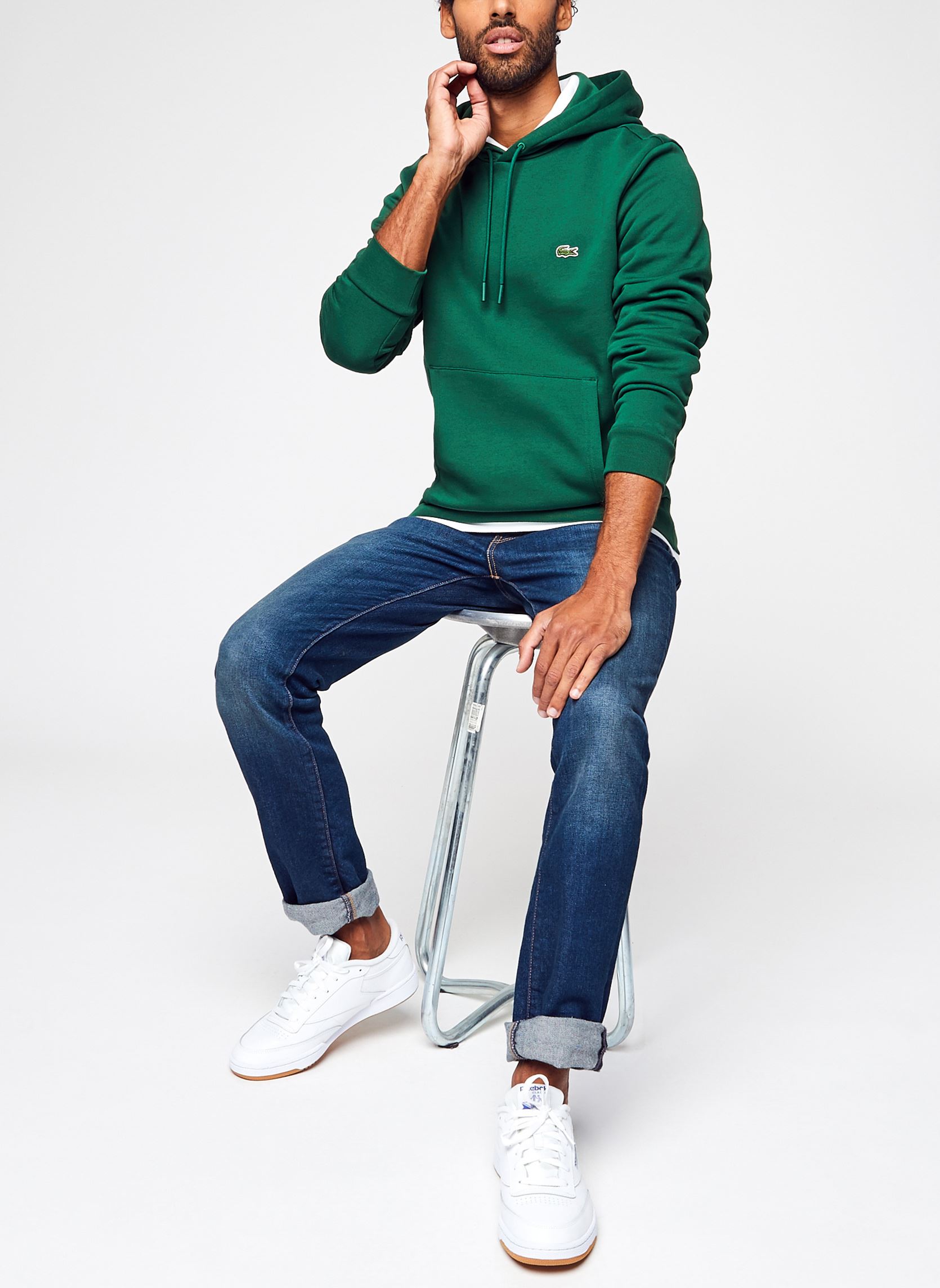 Sweats à capuche Sweatshirt à capuche homme homme vert Lacoste Sweats à capuche Sweatshirt à capuche homme homme vert VERT
