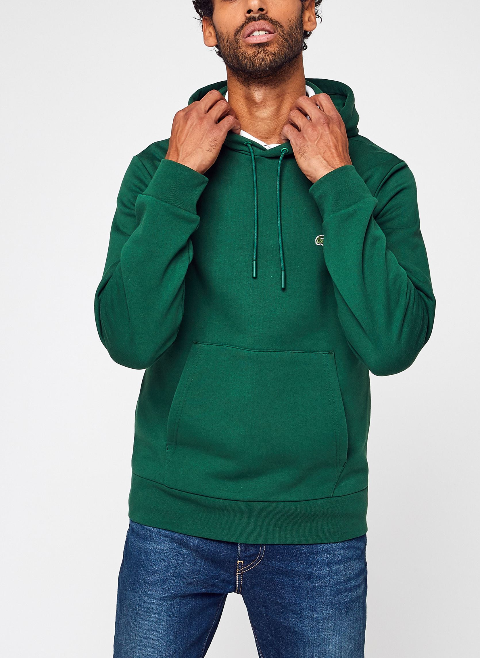 Sweats à capuche Sweatshirt à capuche homme homme vert Lacoste Sweats à capuche Sweatshirt à capuche homme homme vert VERT
