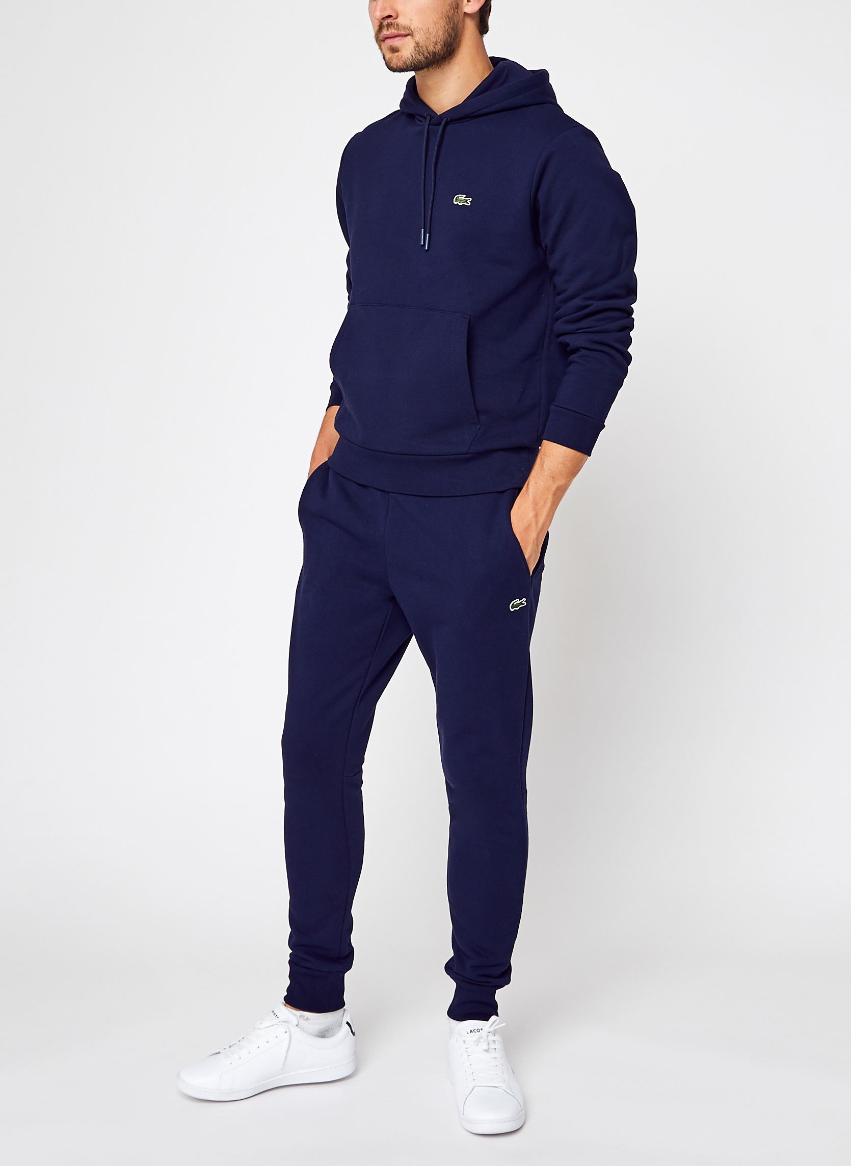 Kapuzenpullover Sweatshirt à capuche homme herren blau Lacoste Kapuzenpullover Sweatshirt à capuche homme herren blau 166 MARINE