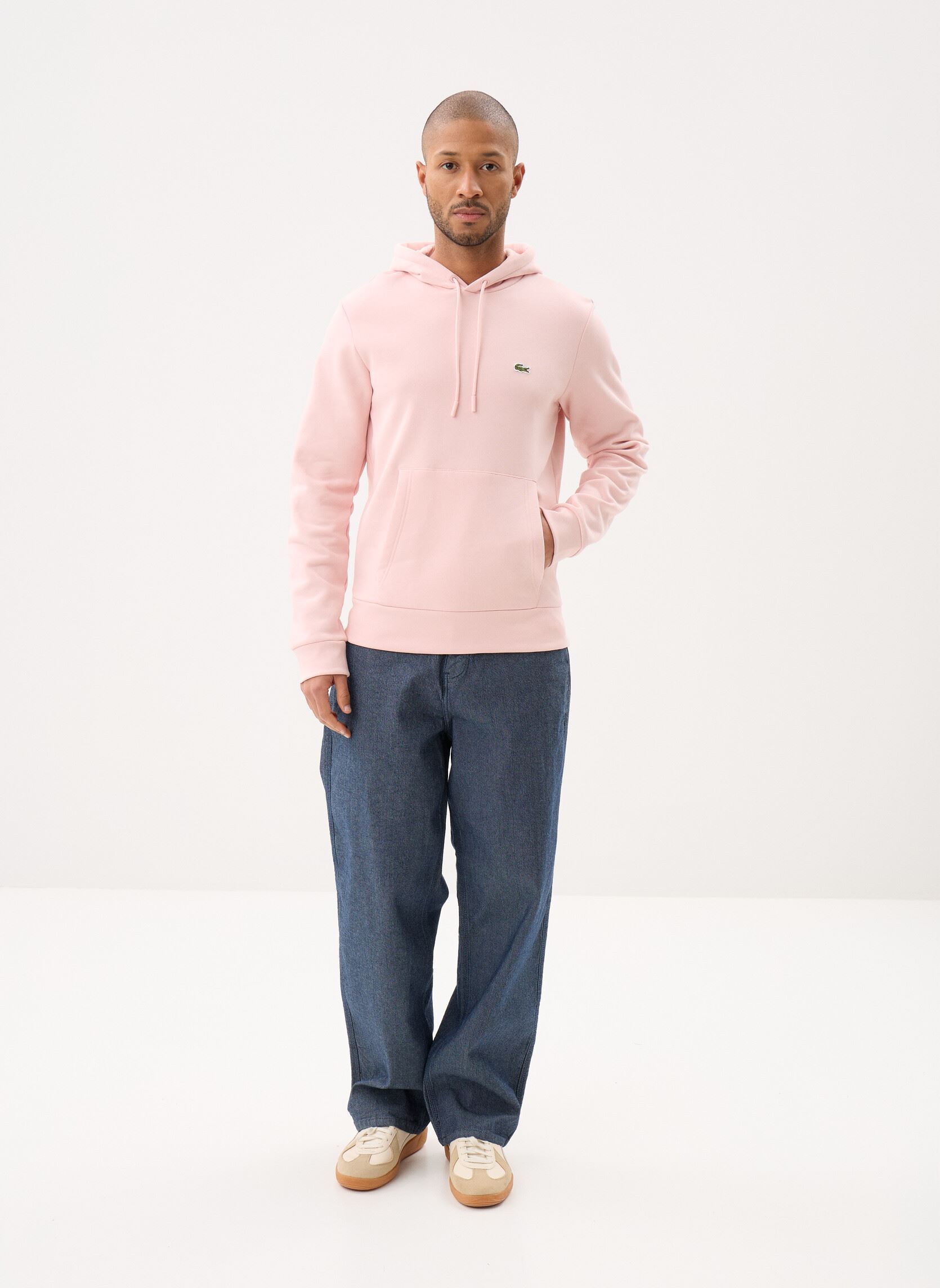 Hoodies Sweatshirt à capuche homme heren roze Lacoste Hoodies Sweatshirt à capuche homme heren roze NIDUS