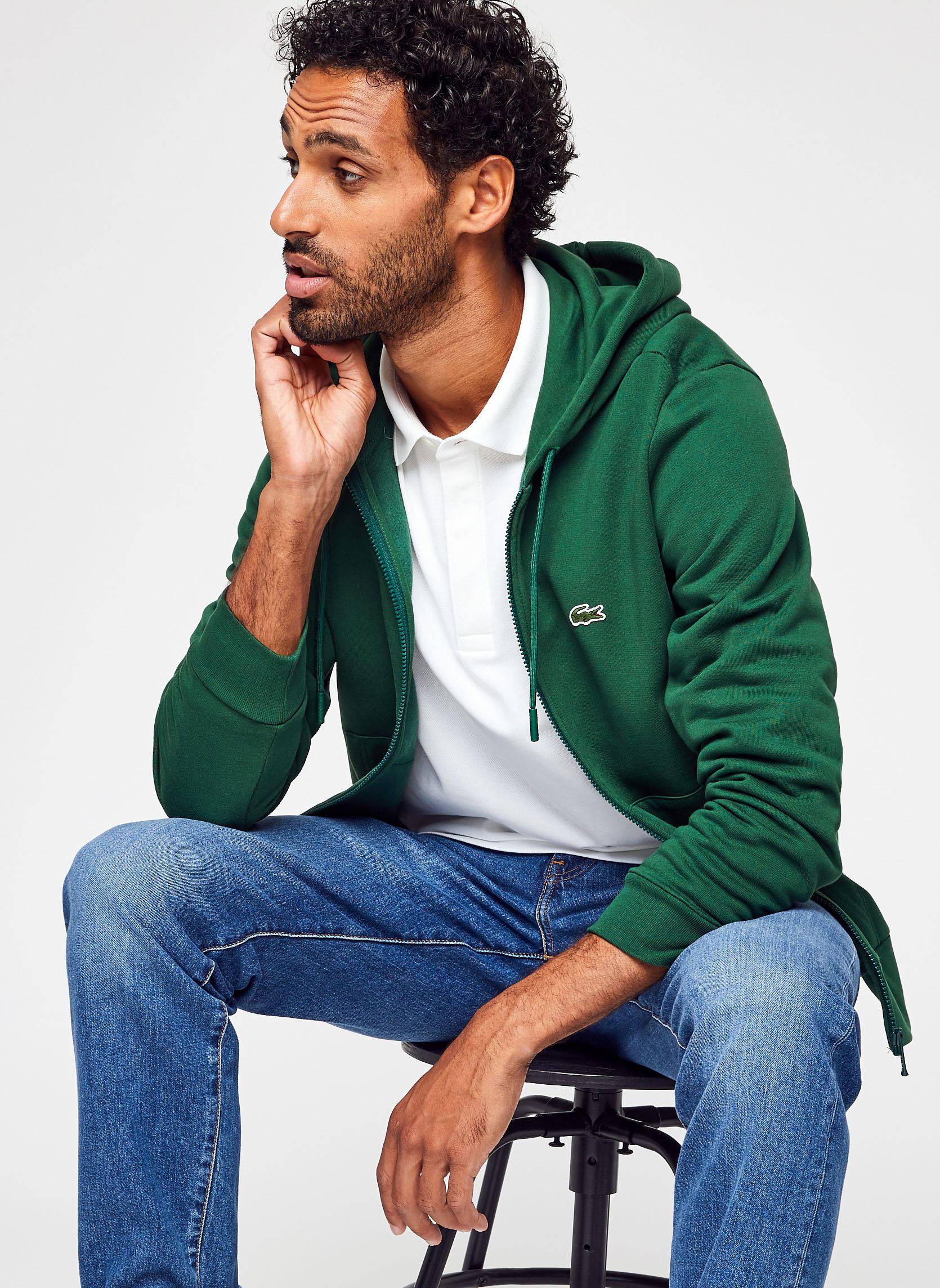 Sweat shirt Lacoste SH9623 EU - vue 10
