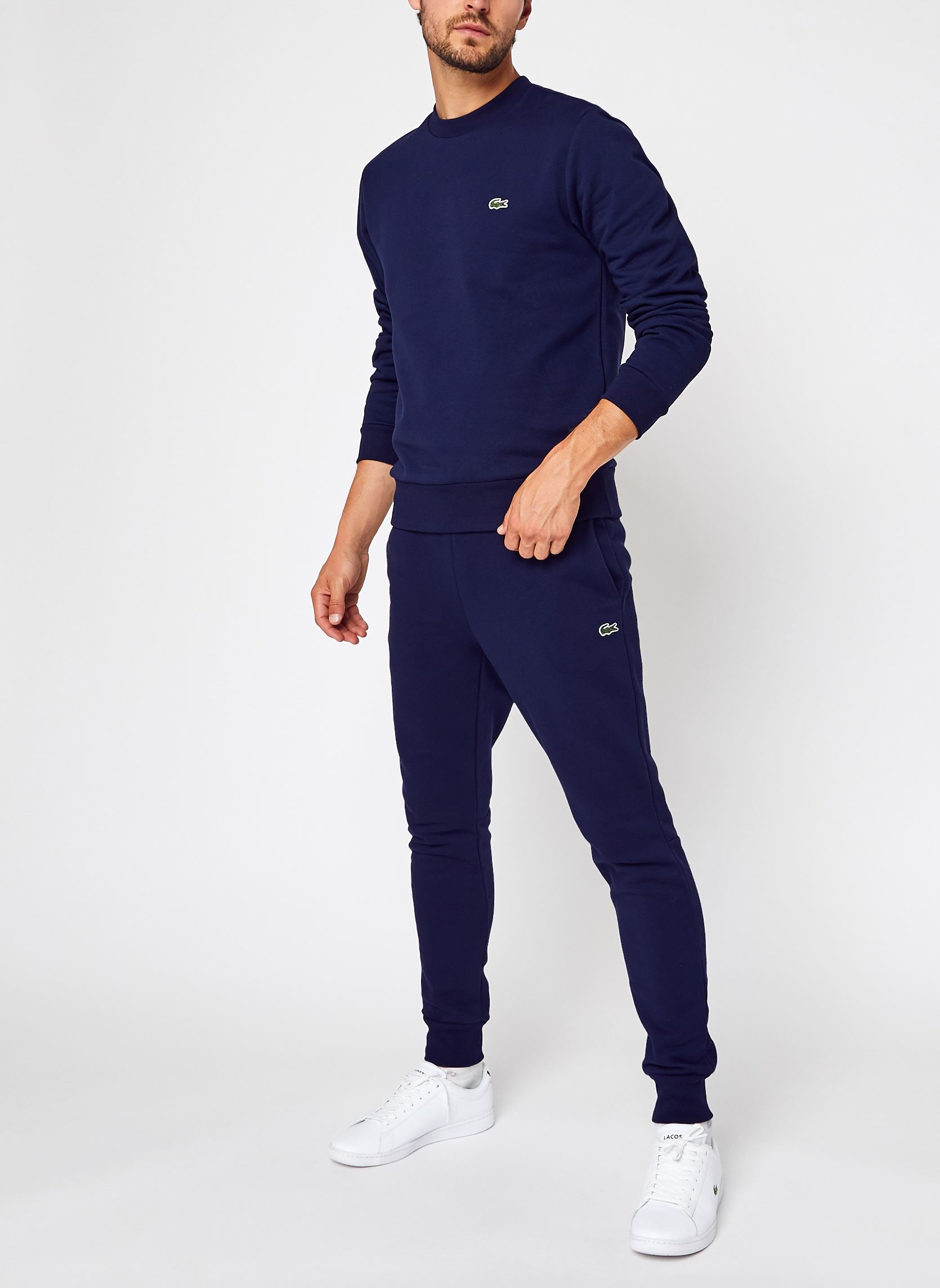 Joggings Pantalon De Survetement XH9624 homme bleu Lacoste Joggings Pantalon De Survetement XH9624 homme bleu 166 MARINE