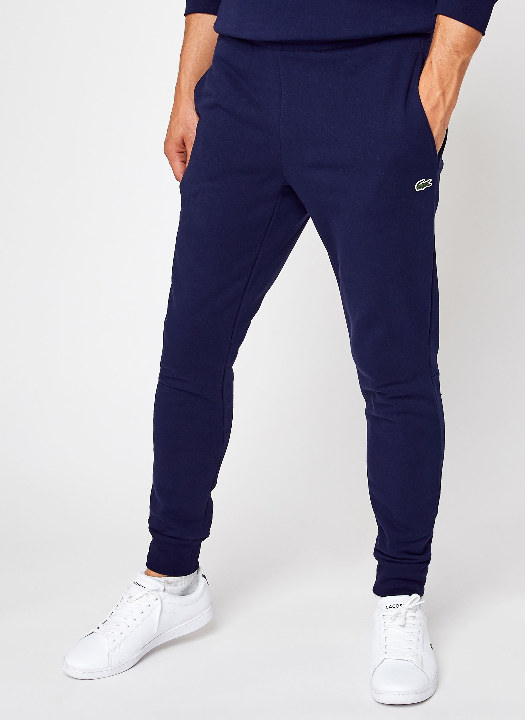 Joggings Pantalon De Survetement XH9624 homme bleu Lacoste Joggings Pantalon De Survetement XH9624 homme bleu 166 MARINE
