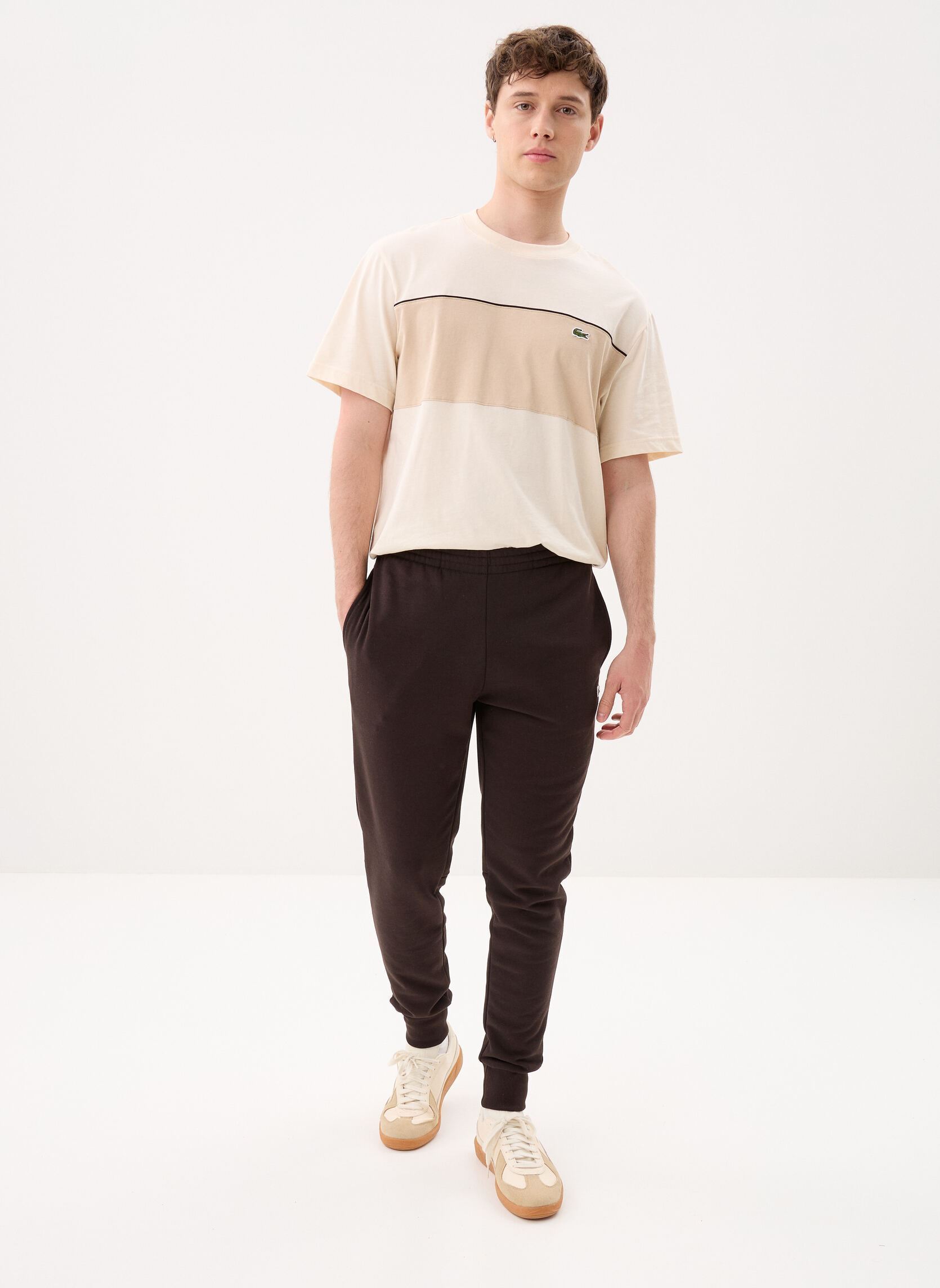 Joggings Pantalon De Survetement XH9624 homme marron Lacoste Joggings Pantalon De Survetement XH9624 homme marron BUFFLE
