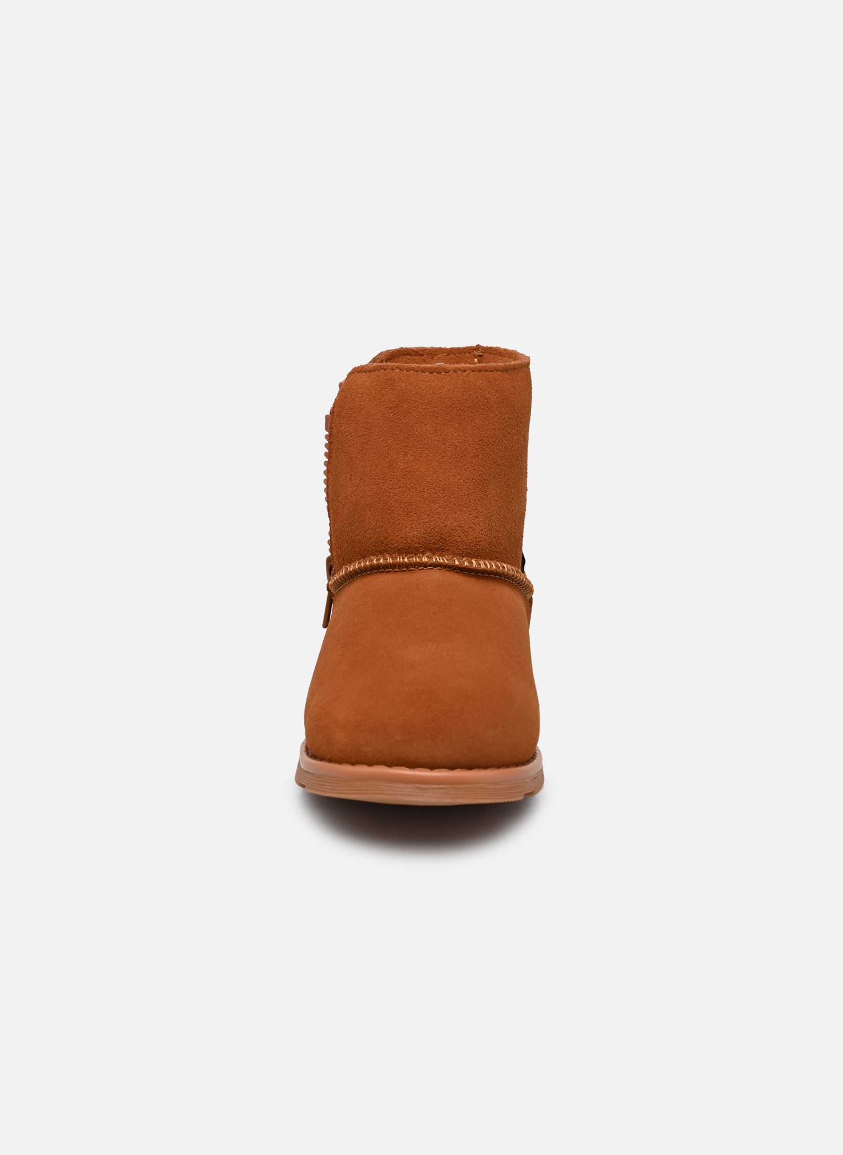 Enkellaarsjes ALDIZA meisjes bruin Kickers Enkellaarsjes ALDIZA meisjes bruin MARRON