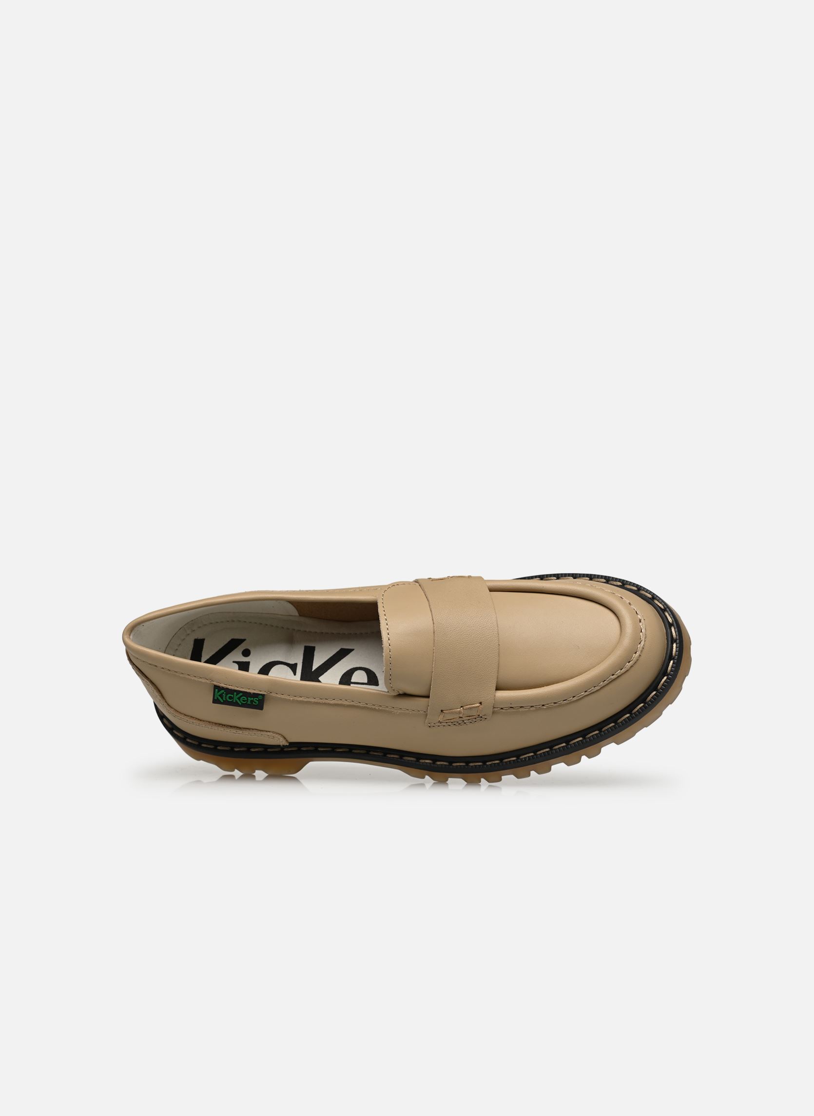 Loafer DECK LOAFER damen beige Kickers Loafer DECK LOAFER damen beige Beige clair