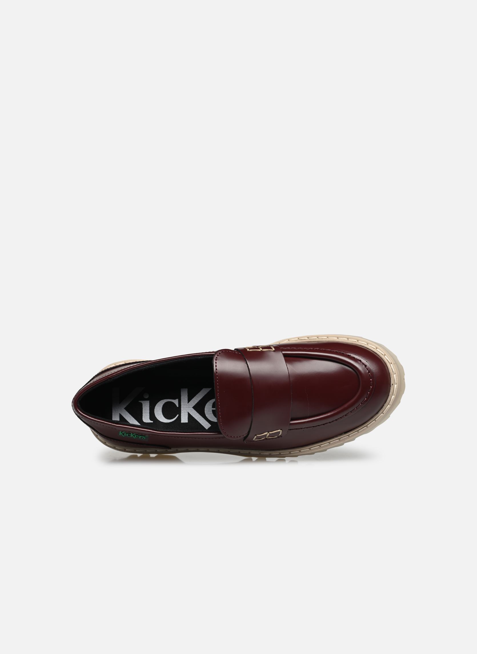 Loafer DECK LOAFER damen bordeaux Kickers Loafer DECK LOAFER damen bordeaux Bordeaux