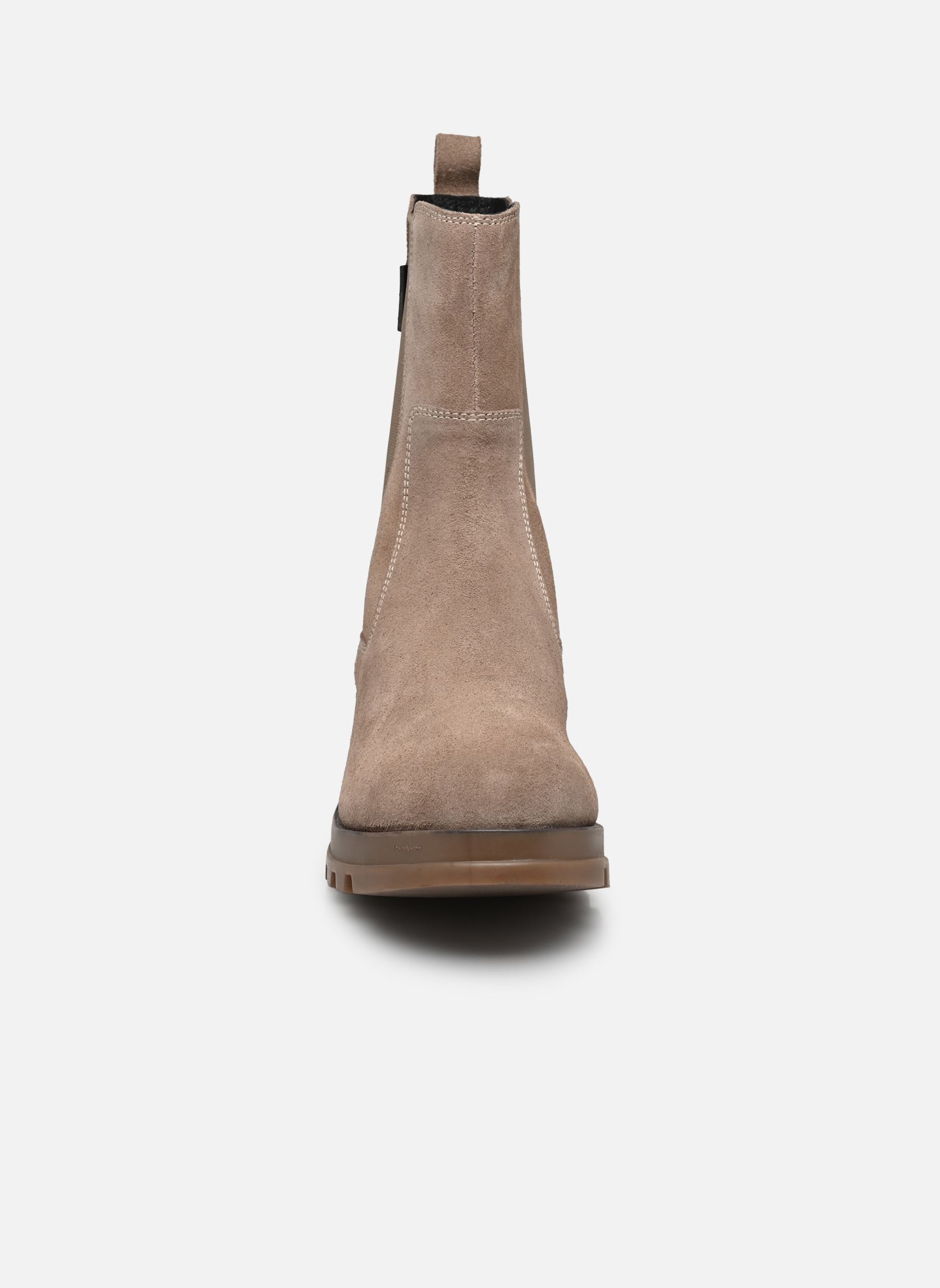 Niedrige Ankle Boots KICK HAPPY damen grau Kickers Niedrige Ankle Boots KICK HAPPY damen grau Argent