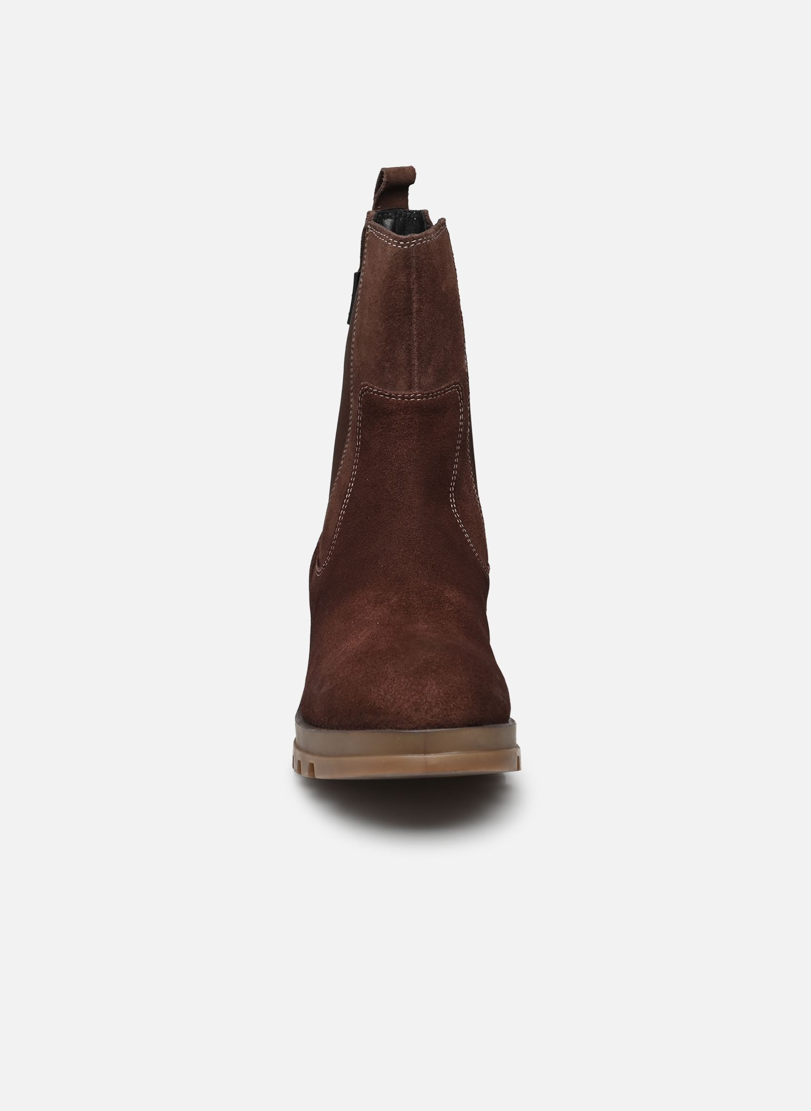 Niedrige Ankle Boots KICK HAPPY damen braun Kickers Niedrige Ankle Boots KICK HAPPY damen braun marron