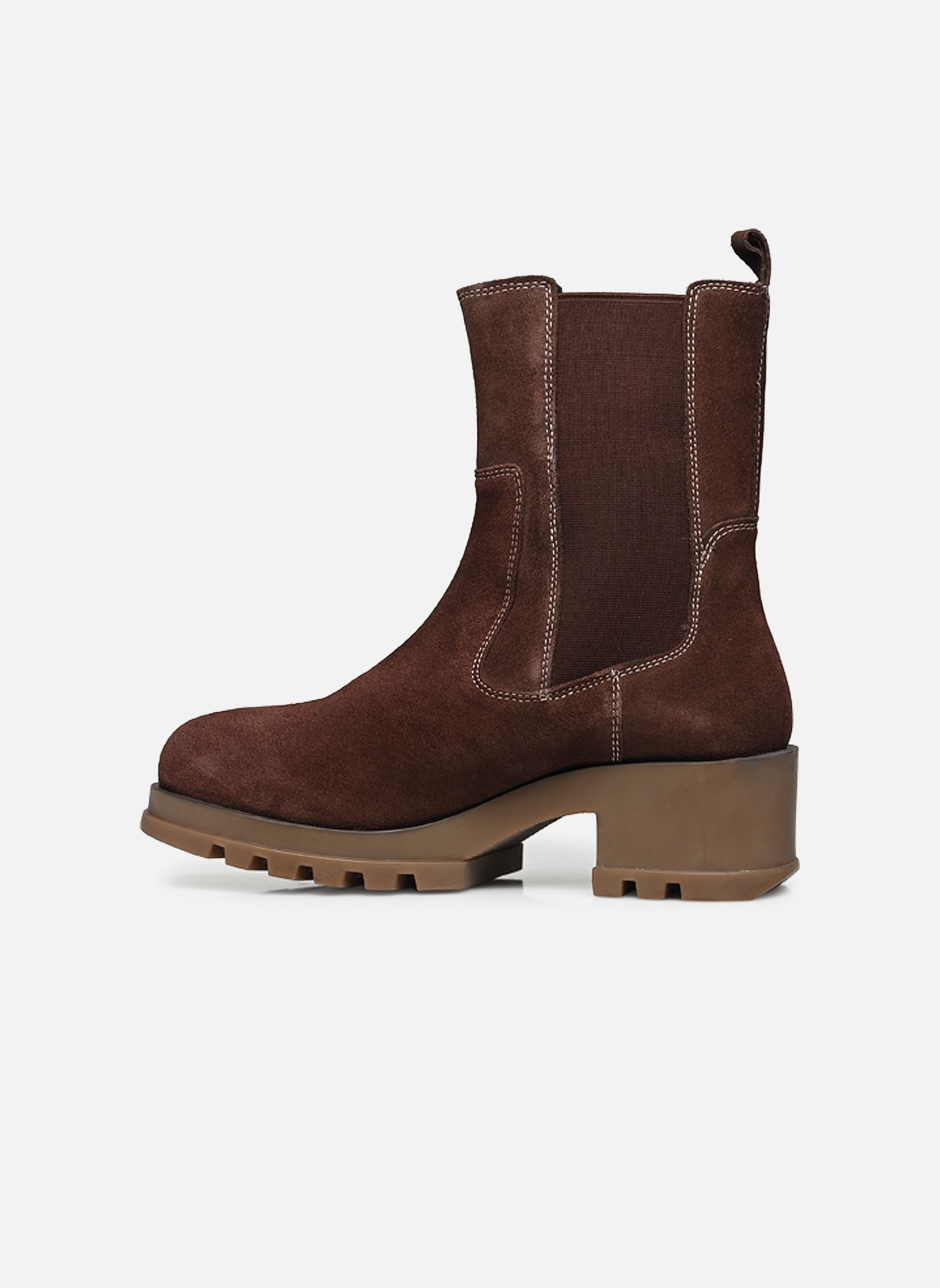 Niedrige Ankle Boots KICK HAPPY damen braun Kickers Niedrige Ankle Boots KICK HAPPY damen braun marron