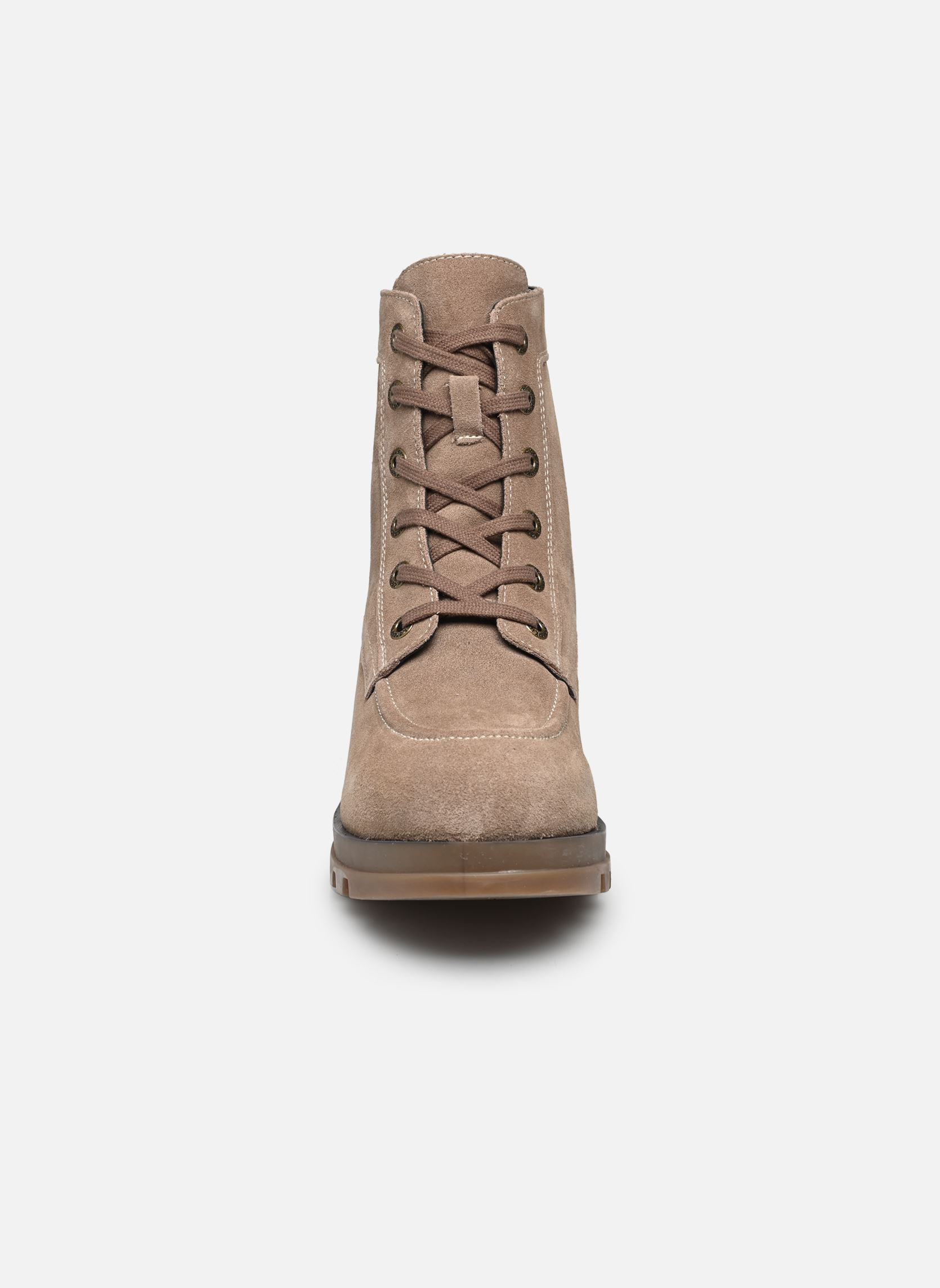 Geschnürte Stiefeletten KICK HELLO damen silber Kickers Geschnürte Stiefeletten KICK HELLO damen silber ARGENT