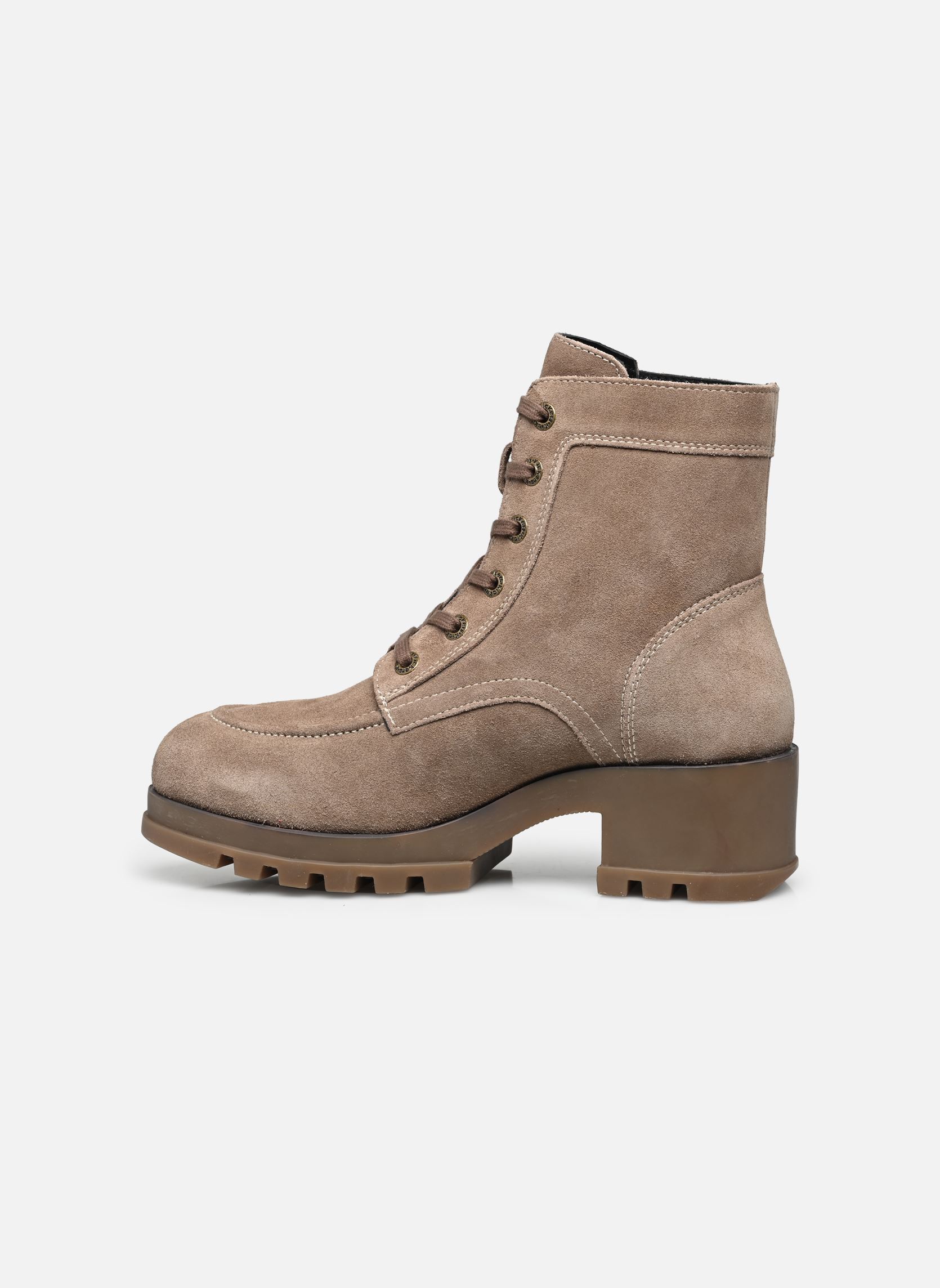 Geschnürte Stiefeletten KICK HELLO damen silber Kickers Geschnürte Stiefeletten KICK HELLO damen silber ARGENT