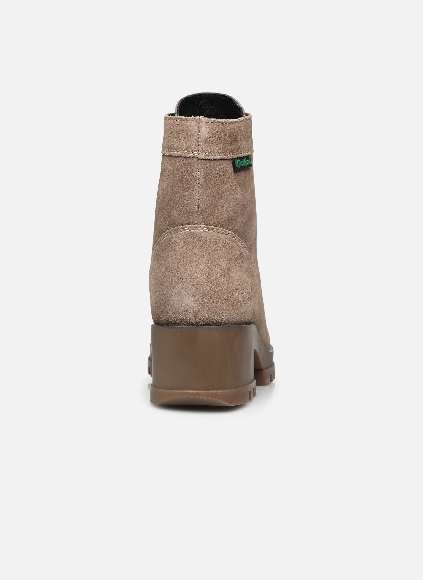Geschnürte Stiefeletten KICK HELLO damen silber Kickers Geschnürte Stiefeletten KICK HELLO damen silber ARGENT