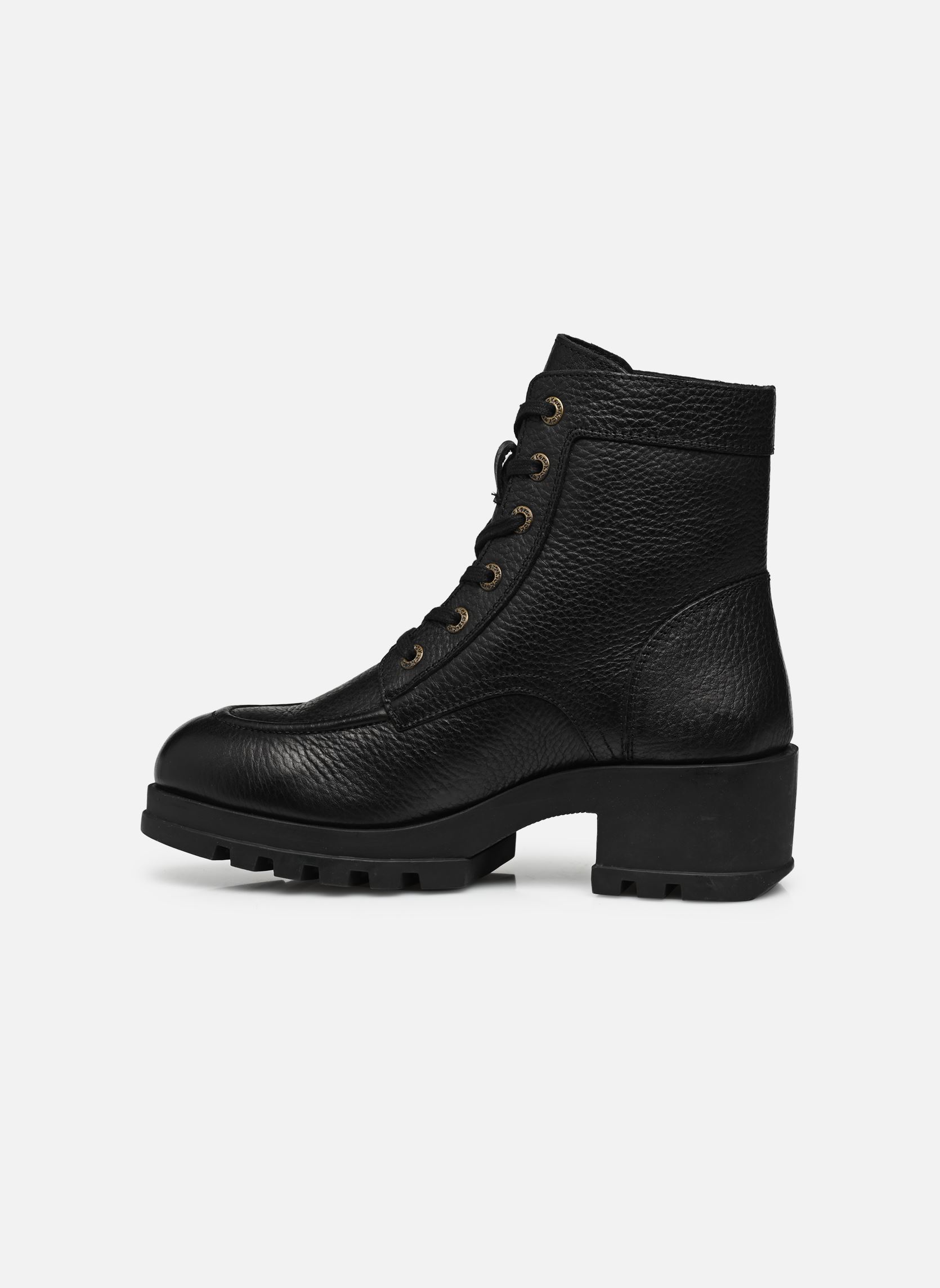 Bottines à lacets KICK HELLO femme noir Kickers Bottines à lacets KICK HELLO femme noir Noir