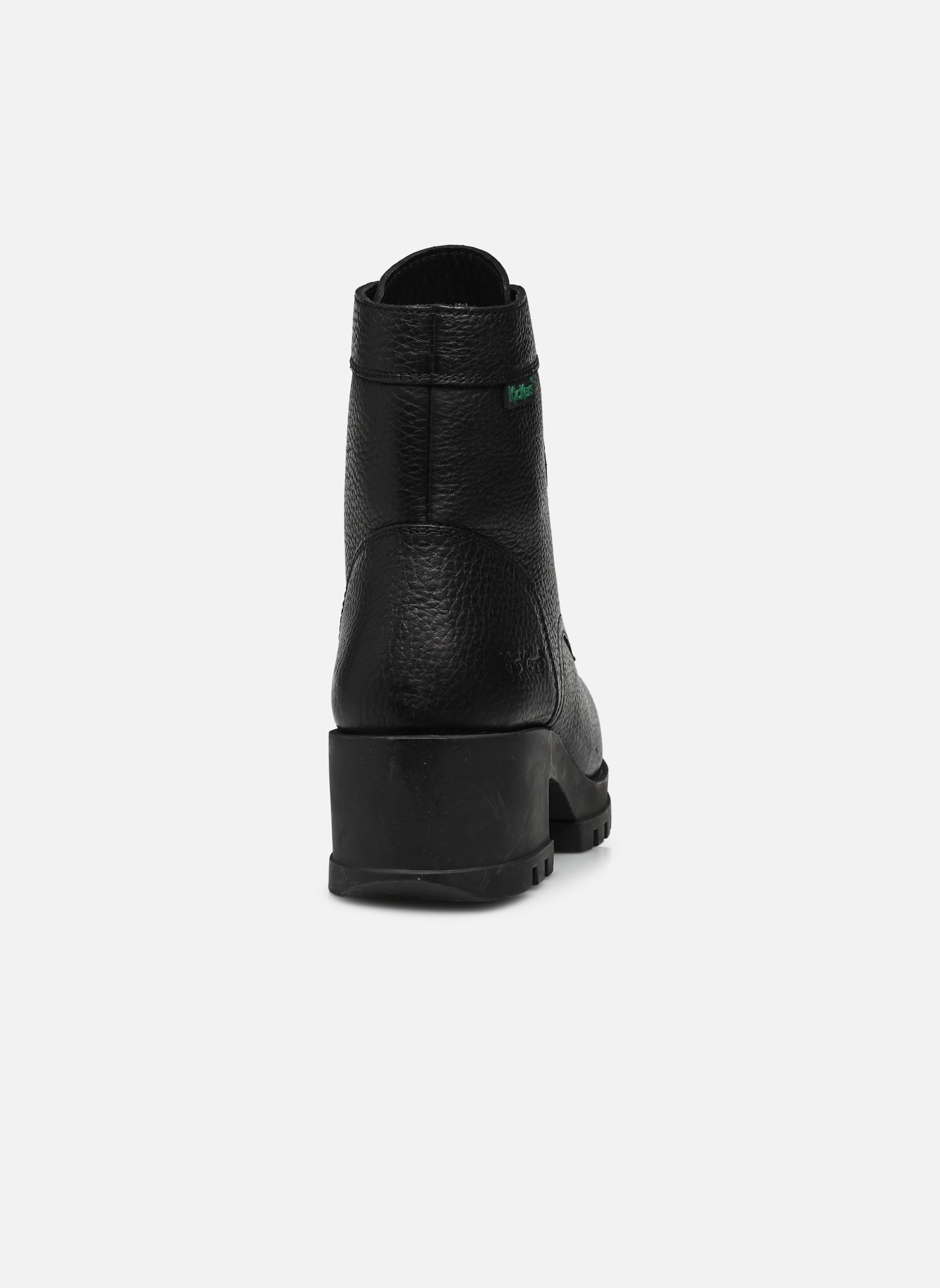 Bottines à lacets KICK HELLO femme noir Kickers Bottines à lacets KICK HELLO femme noir Noir