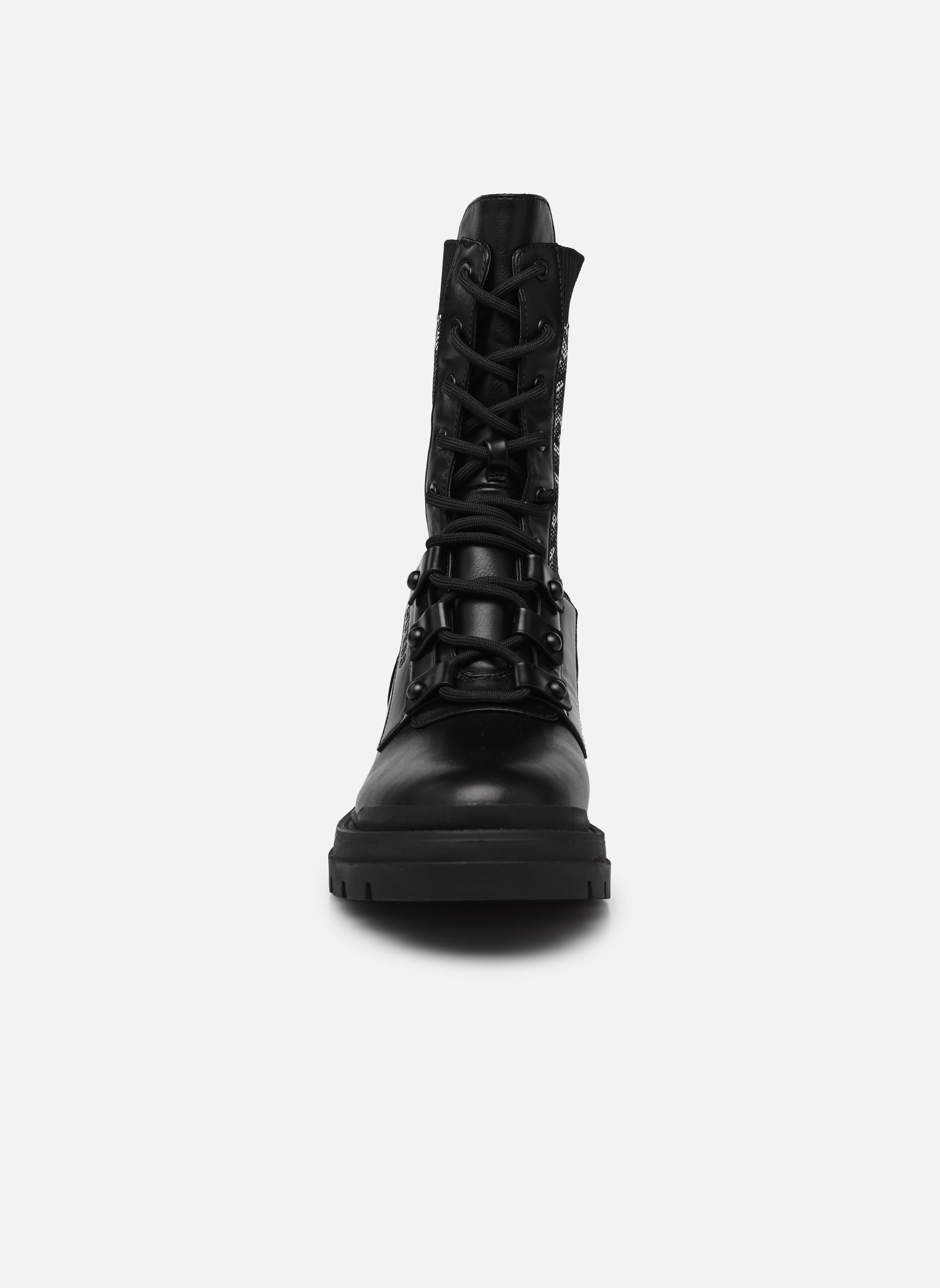 Geschnürte Stiefeletten ODALIS damen schwarz Guess Geschnürte Stiefeletten ODALIS damen schwarz Black
