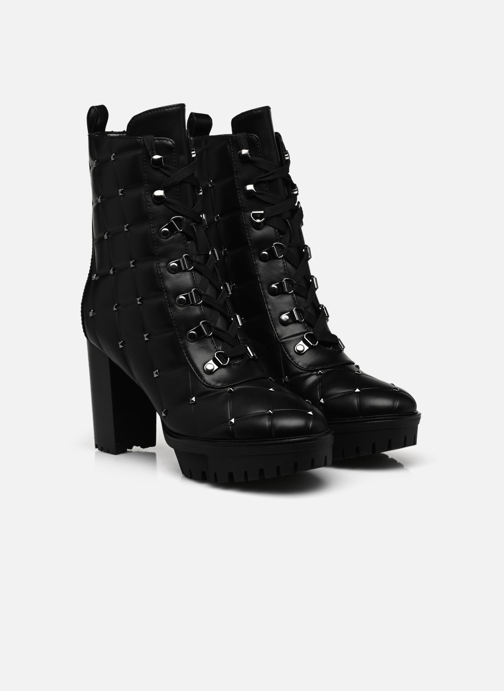 Bottines à lacets TINTIN femme noir Guess Bottines à lacets TINTIN femme noir Black