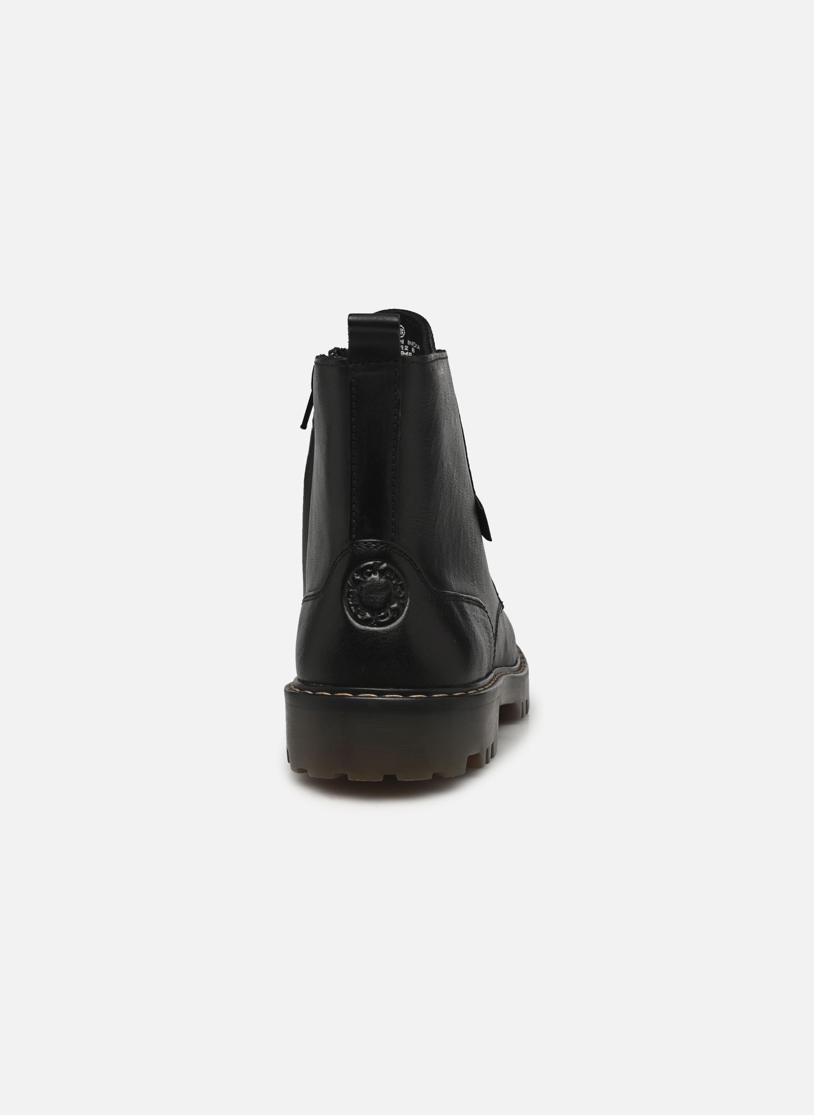 Veterlaarsjes KICK DECKLOCK dames zwart Kickers Veterlaarsjes KICK DECKLOCK dames zwart Noir