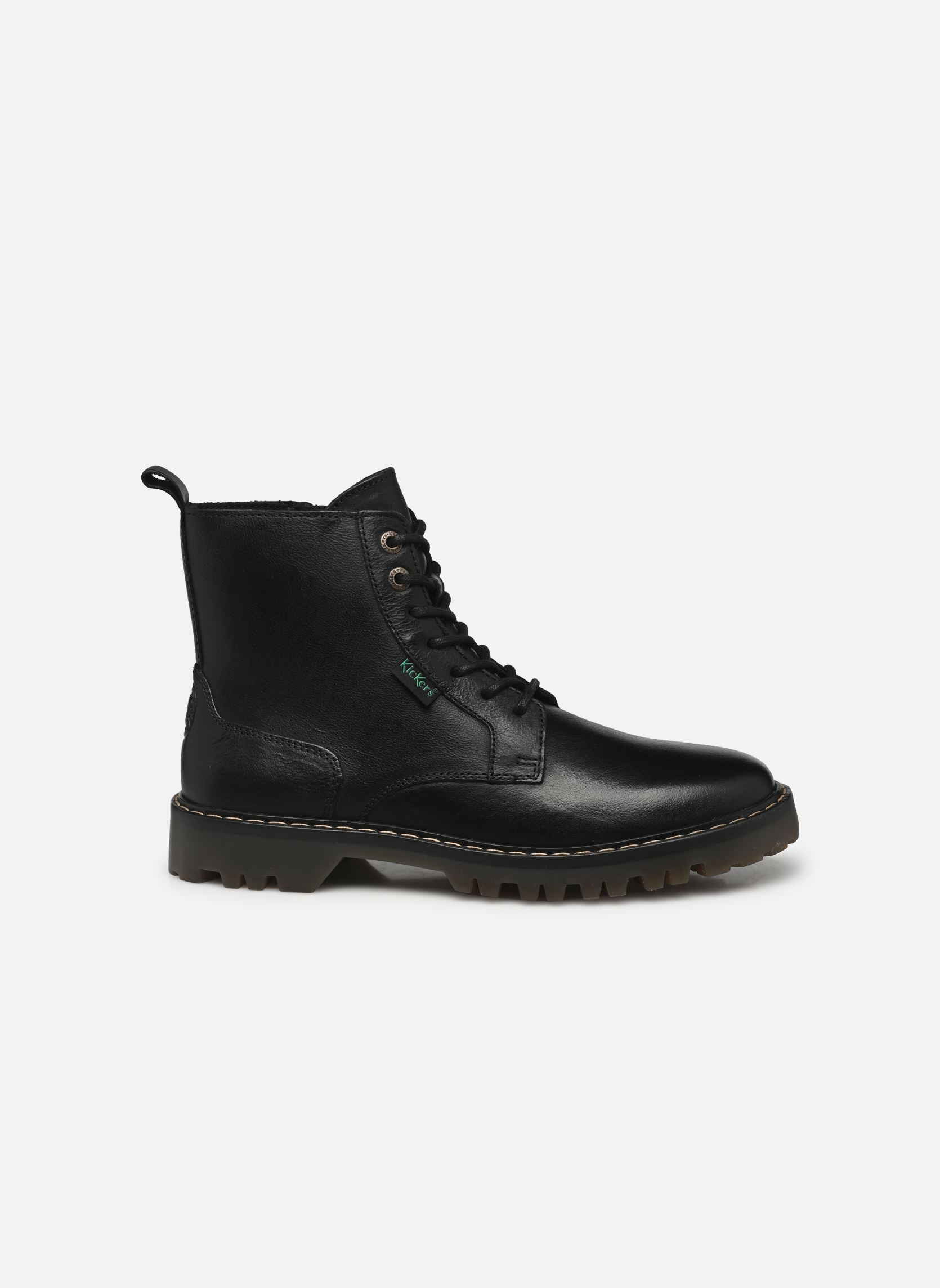 Veterlaarsjes KICK DECKLOCK dames zwart Kickers Veterlaarsjes KICK DECKLOCK dames zwart Noir