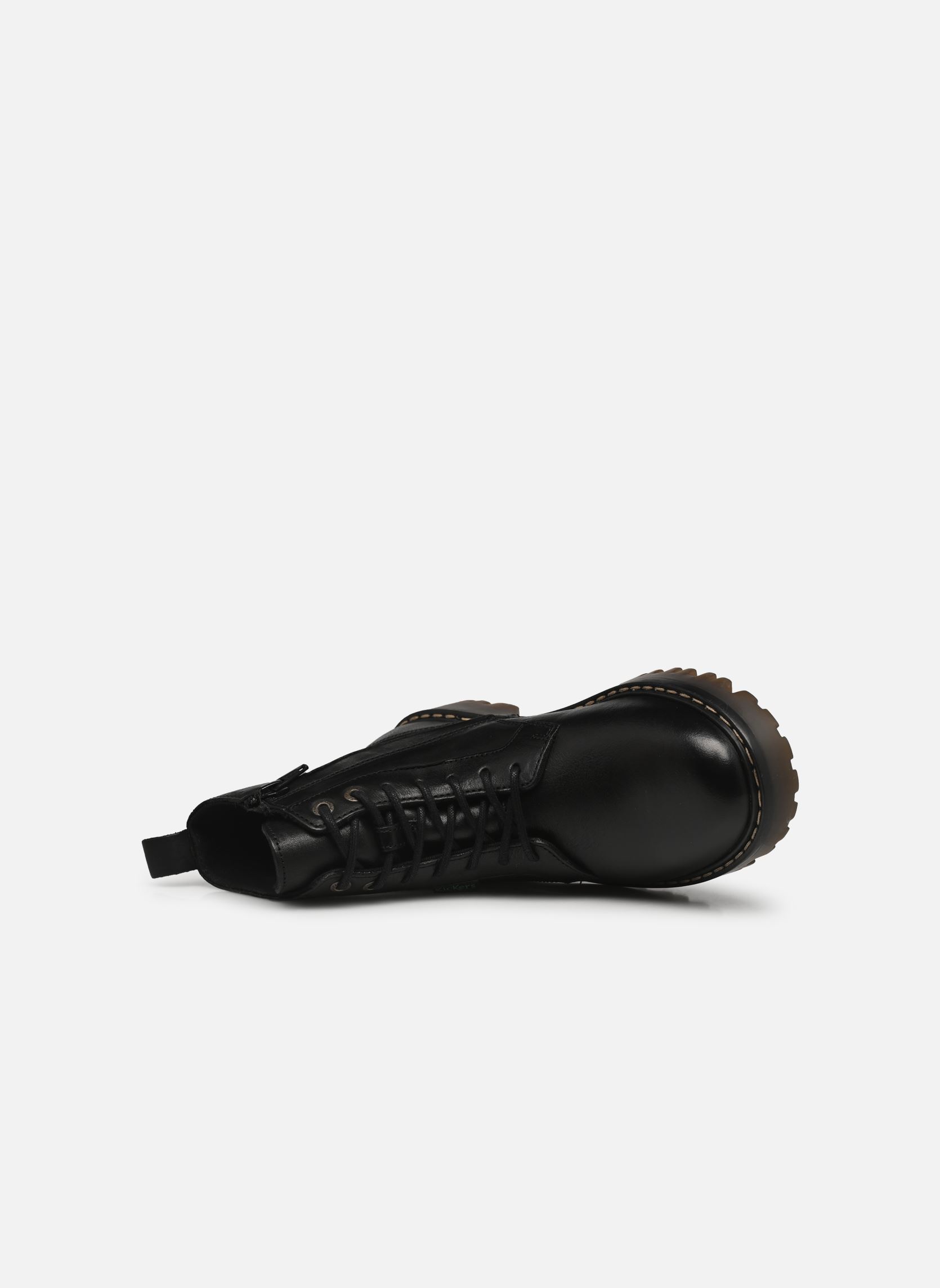 Veterlaarsjes KICK DECKLOCK dames zwart Kickers Veterlaarsjes KICK DECKLOCK dames zwart Noir
