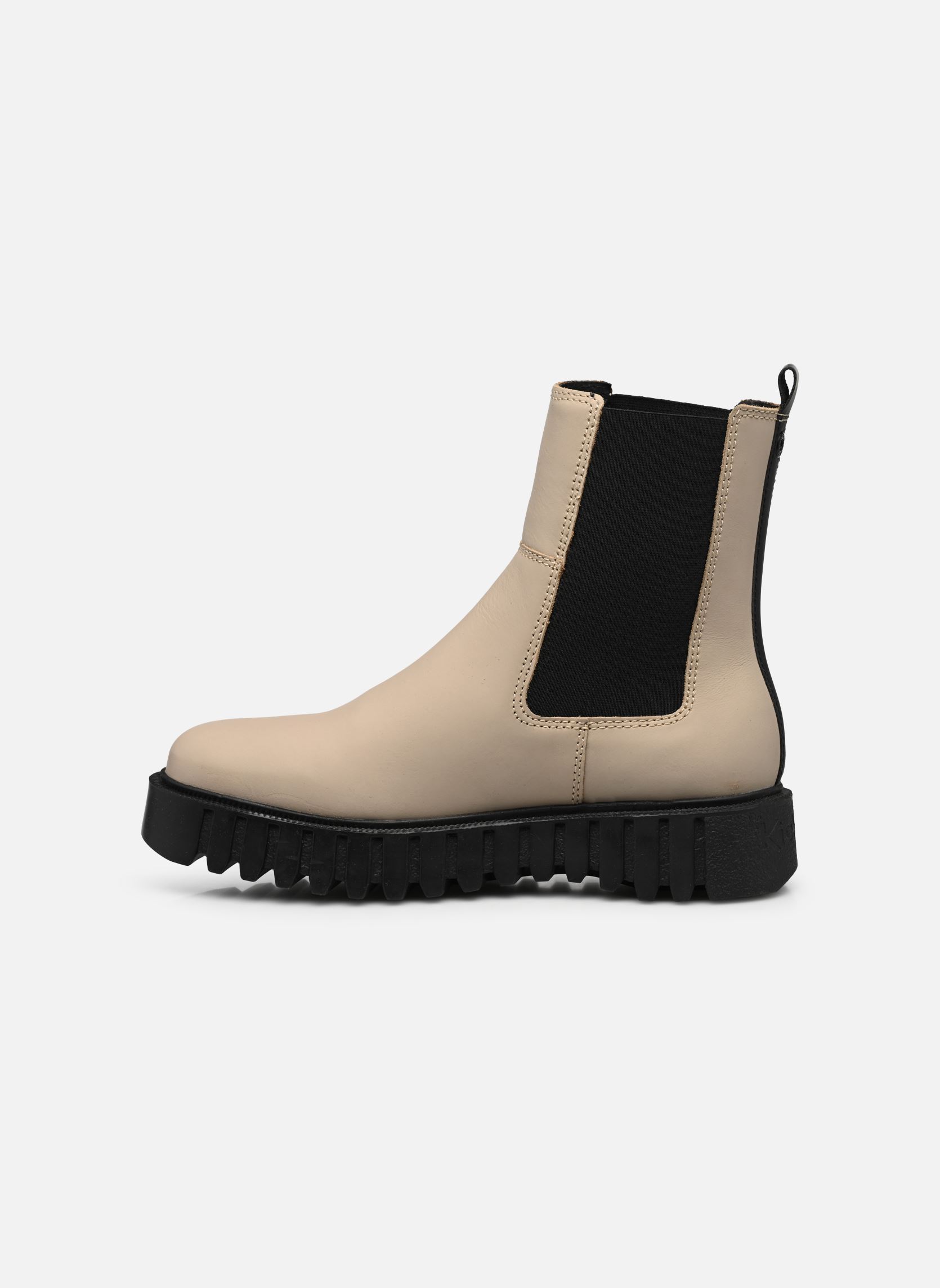 Niedrige Ankle Boots KICK FAVORITE damen beige Kickers Niedrige Ankle Boots KICK FAVORITE damen beige Beige Taupe