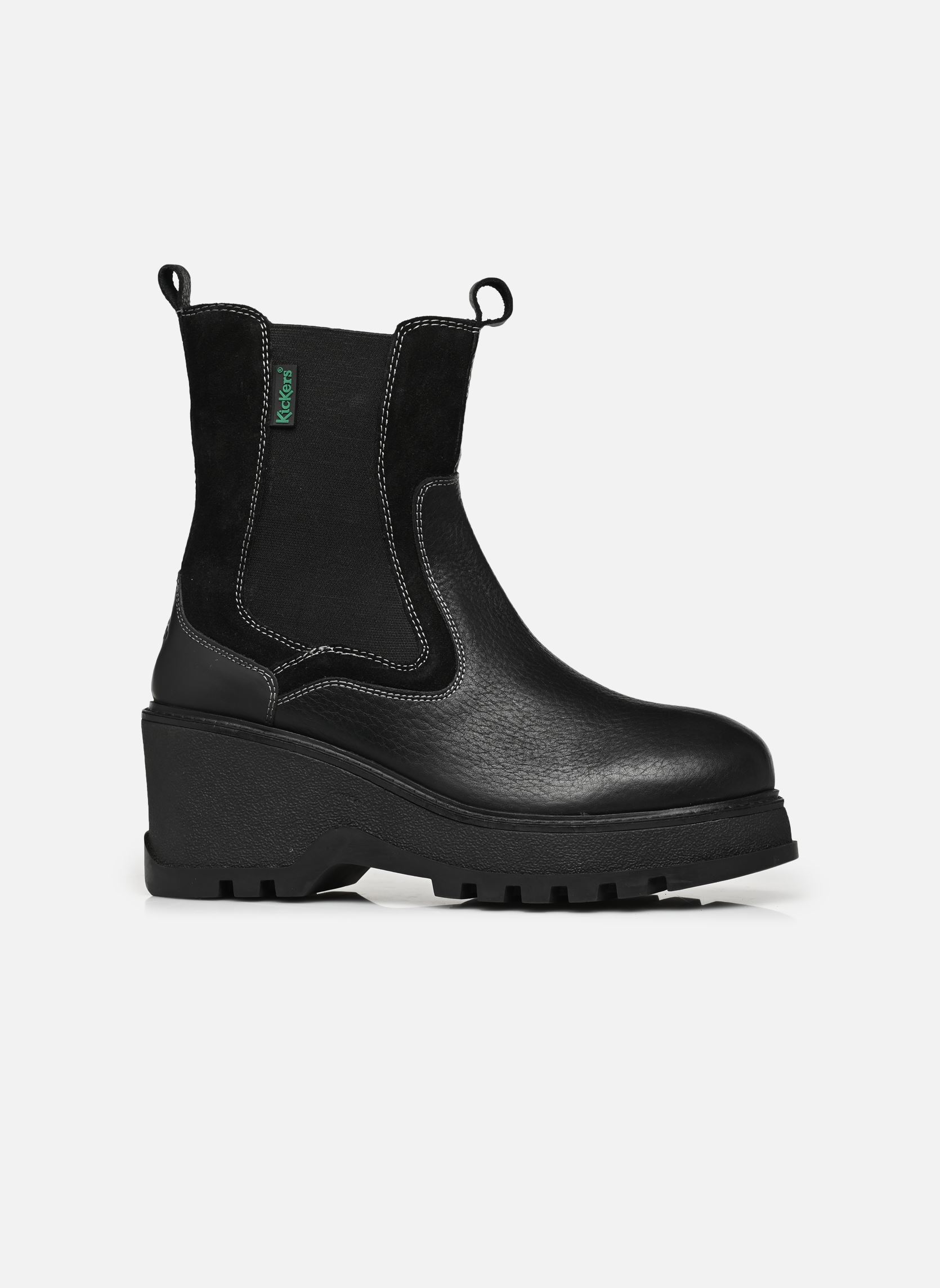 Bottines basses KICK WAG femme noir Kickers Bottines basses KICK WAG femme noir Noir