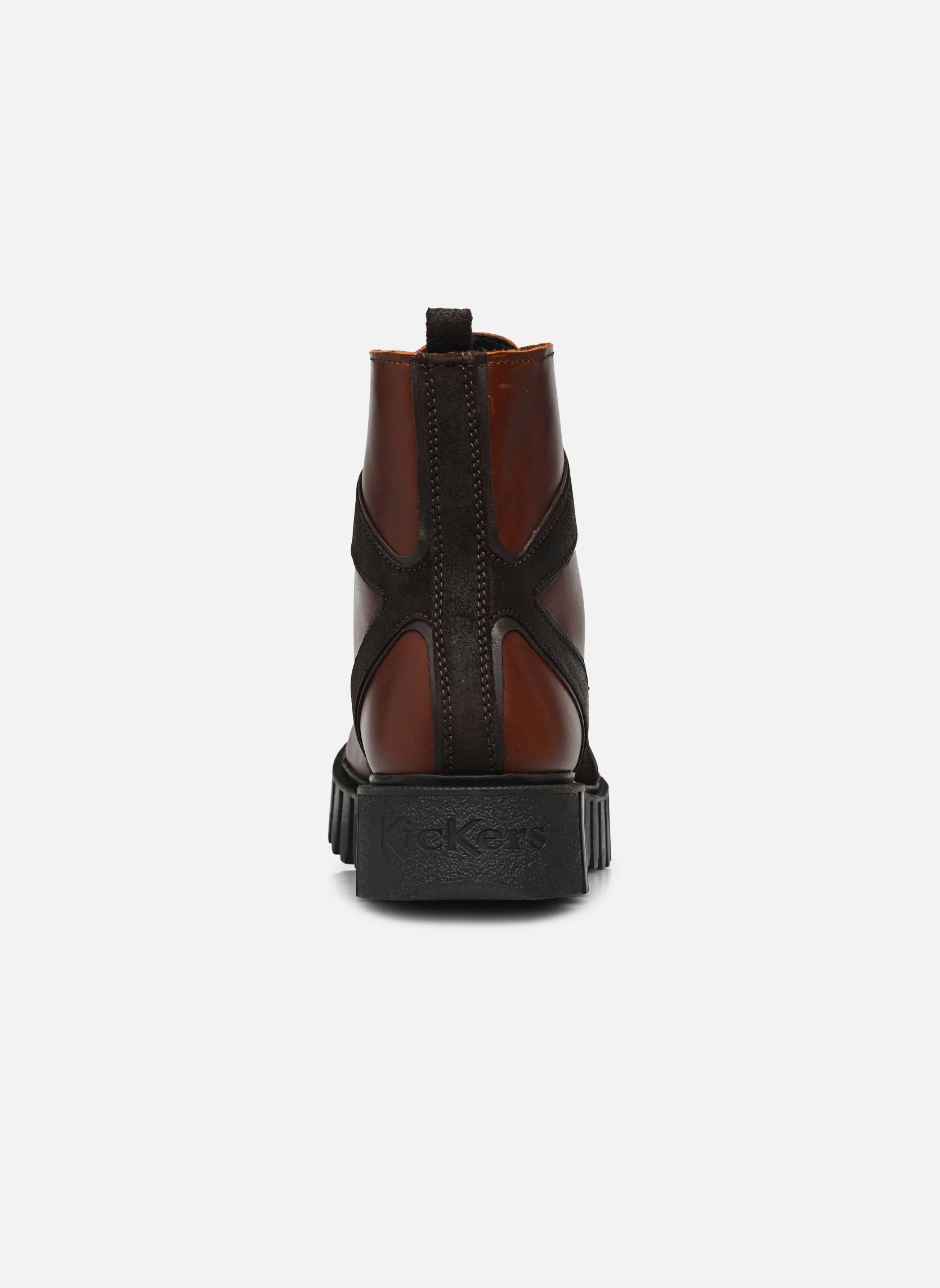 Bottines à lacets KICK FABULOUS M homme marron Kickers Bottines à lacets KICK FABULOUS M homme marron Marron Fonce